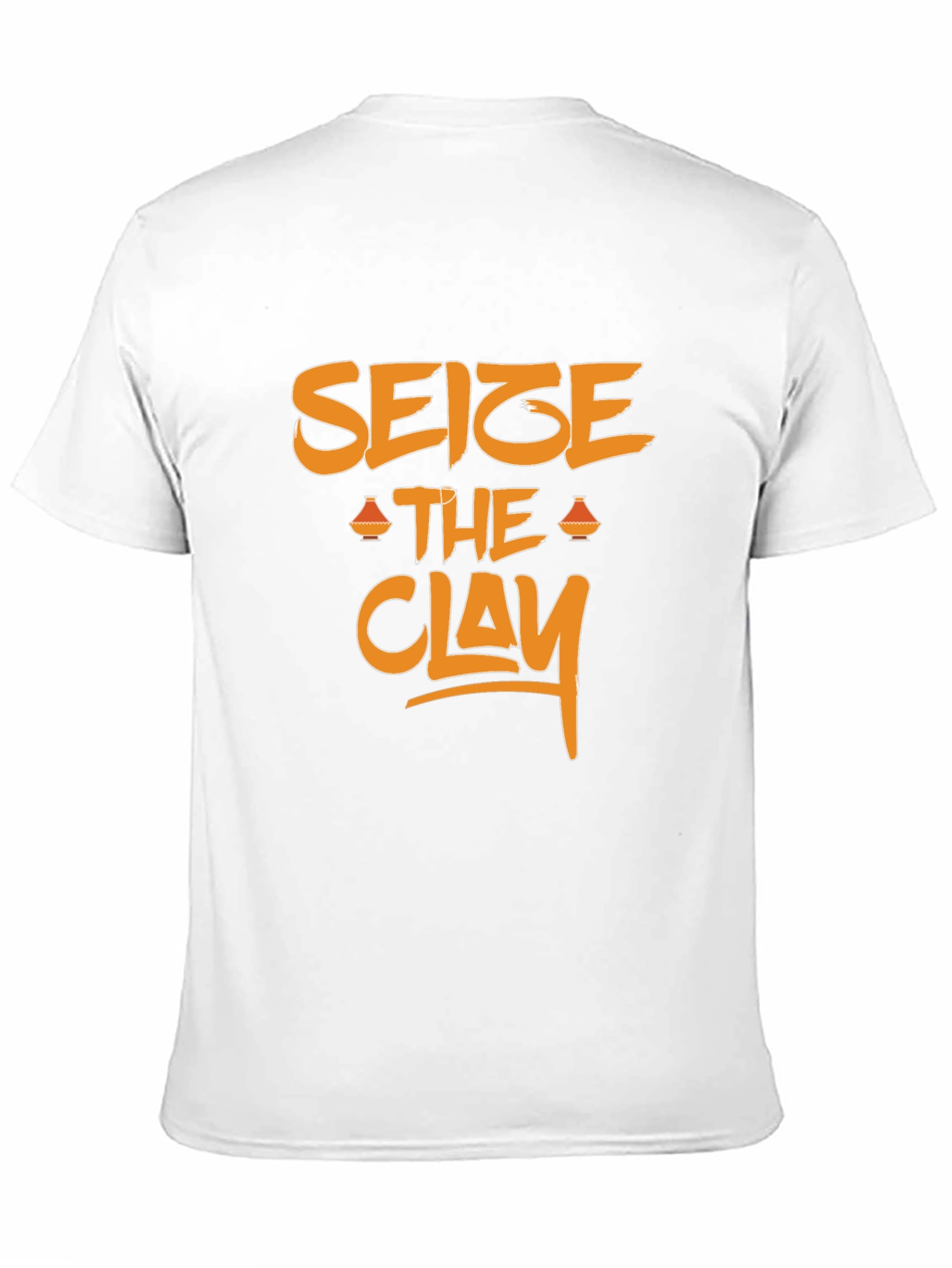 Seize the Clay Graphic Tee - Black Cotton T-Shirt