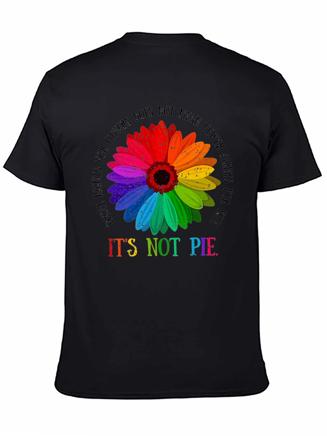 LGBTQ+ Rights Equality Sunflower Graphic Tee