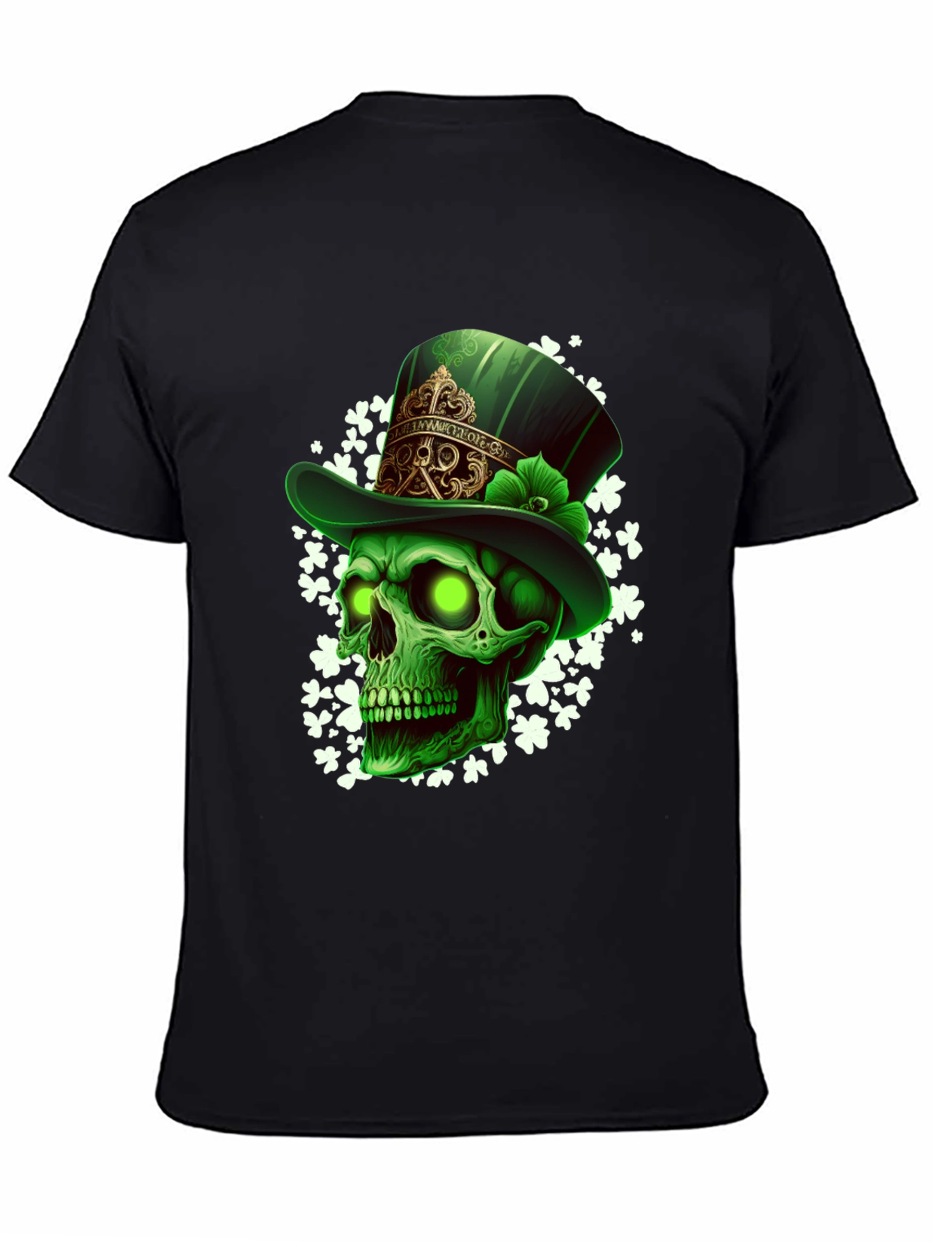 St. Patricks Day Skull T-Shirt