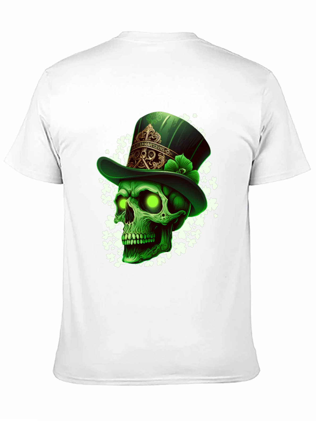 St. Patricks Day Skull T-Shirt