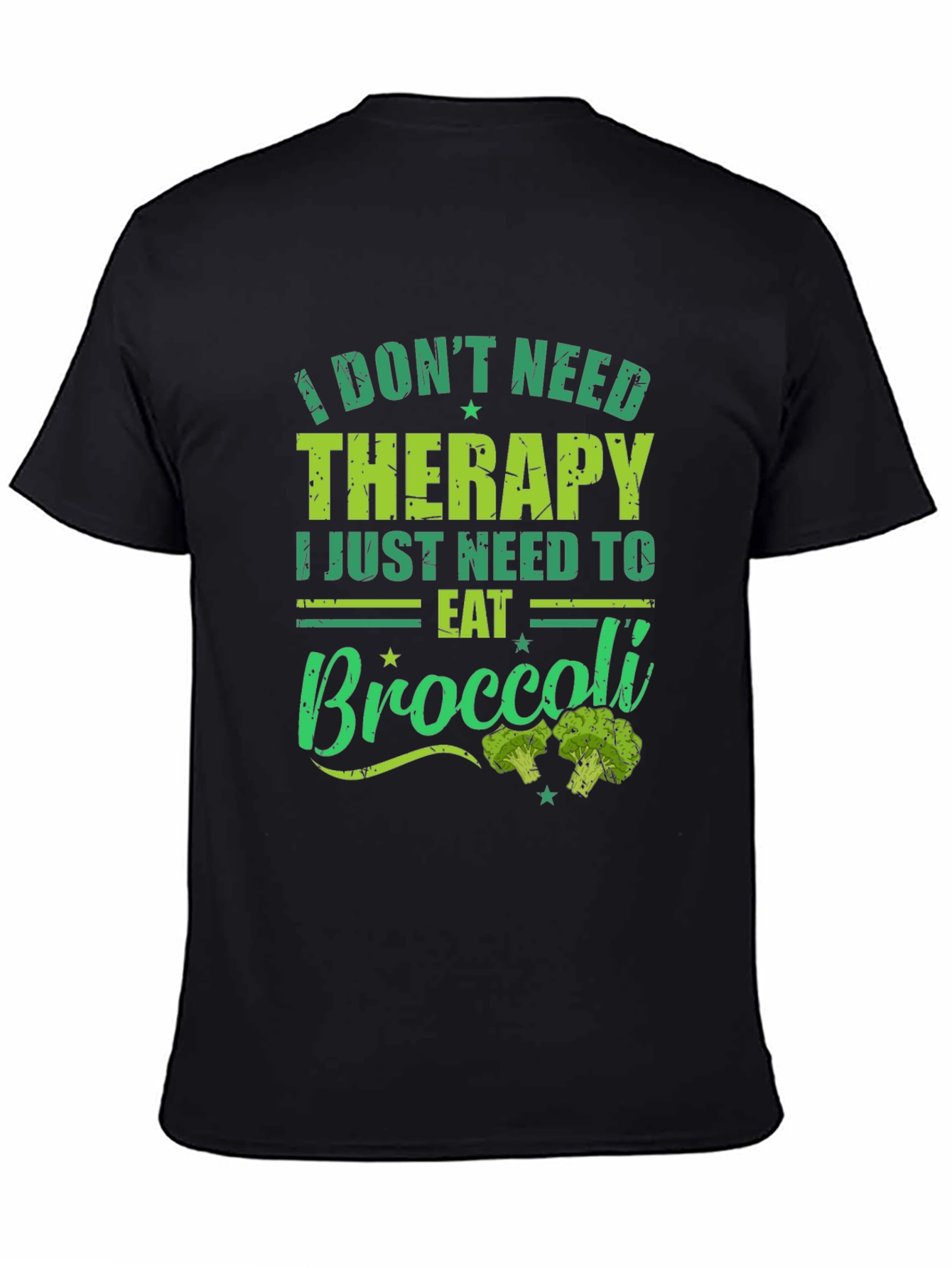 Eat Broccoli T-Shirt - Therapy Alternative