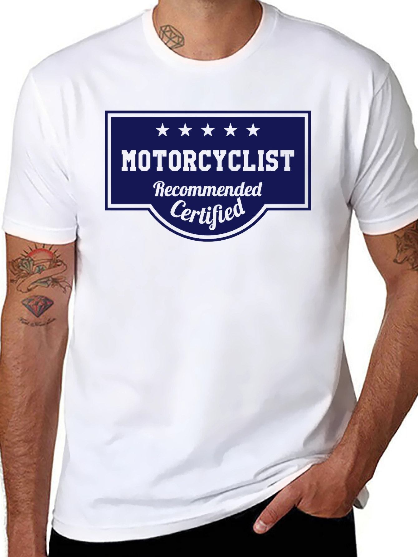Motorcyclist Recommended Certified T-Shirt