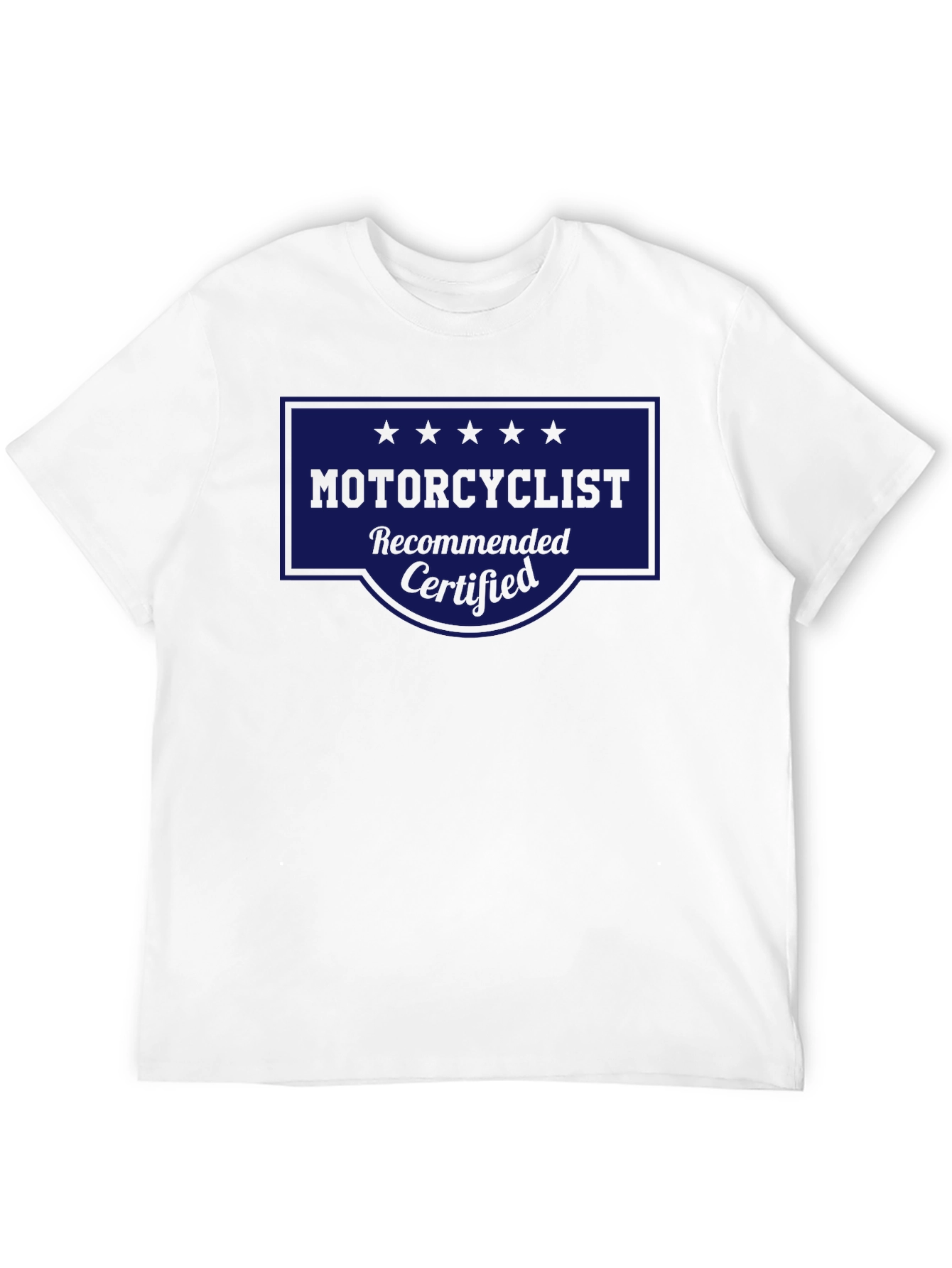 Motorcyclist Recommended Certified T-Shirt