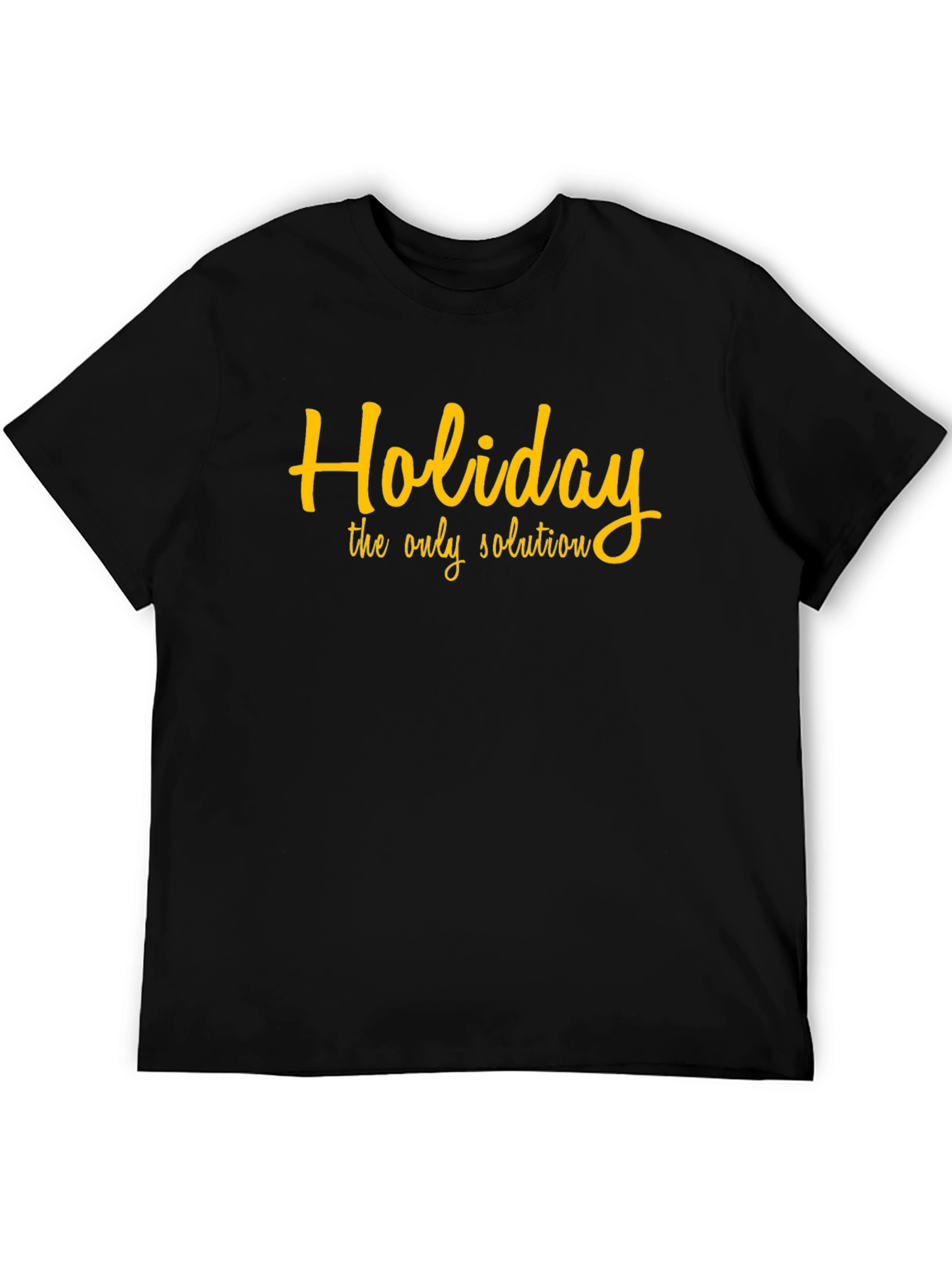 Holiday T-Shirt - The Only Solution Tee