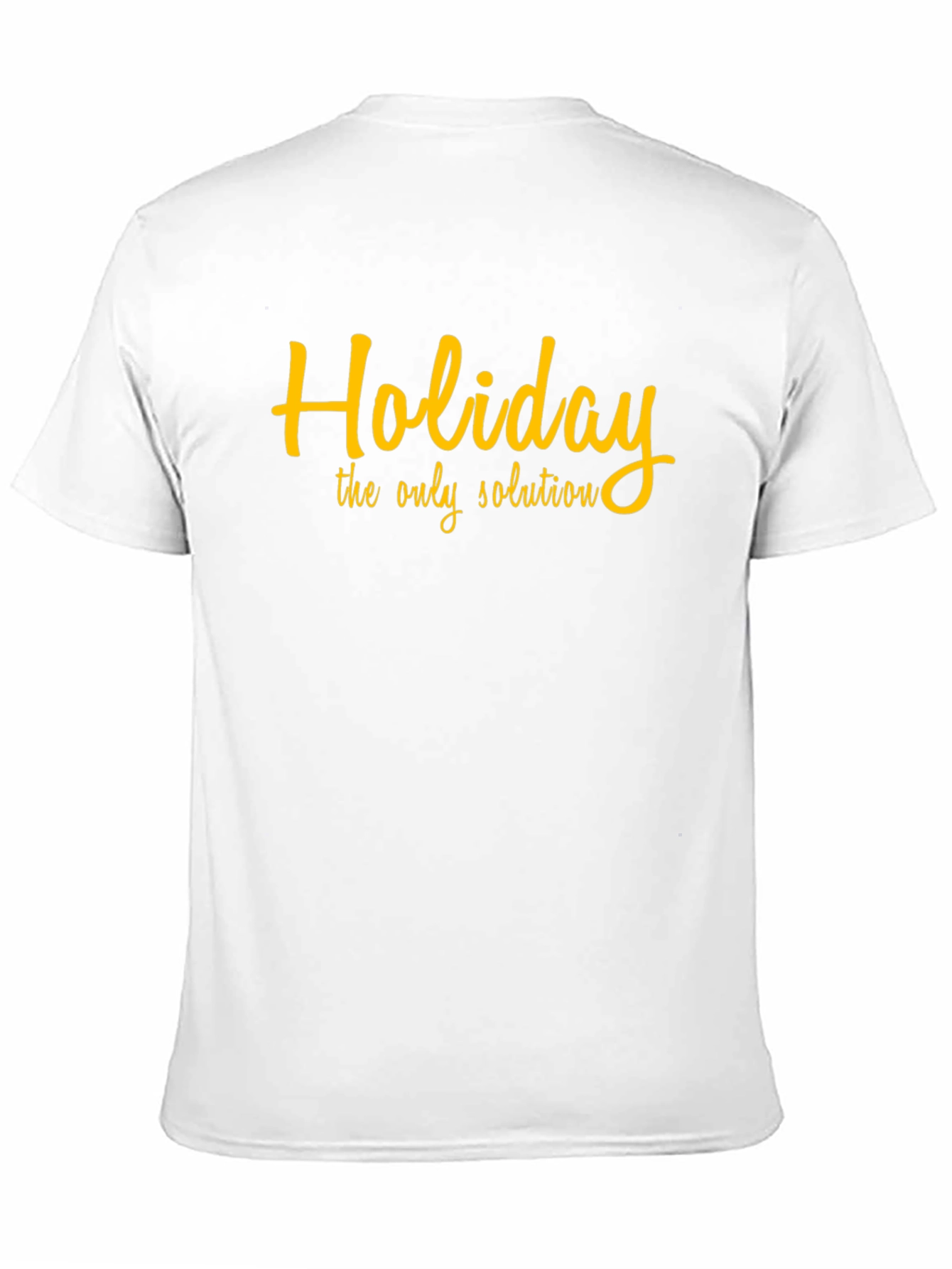 Holiday T-Shirt - The Only Solution Tee