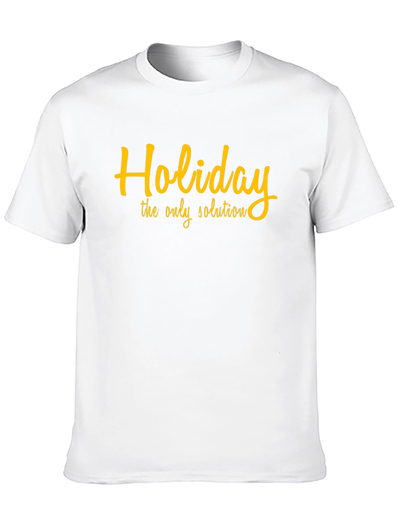 Holiday T-Shirt - The Only Solution Tee