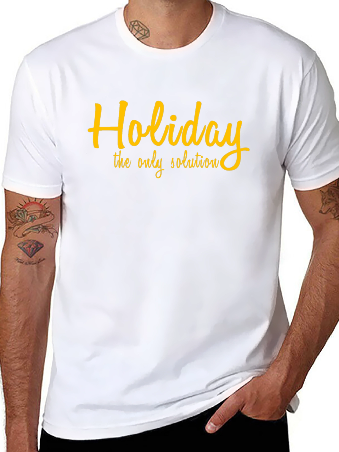 Holiday T-Shirt - The Only Solution Tee