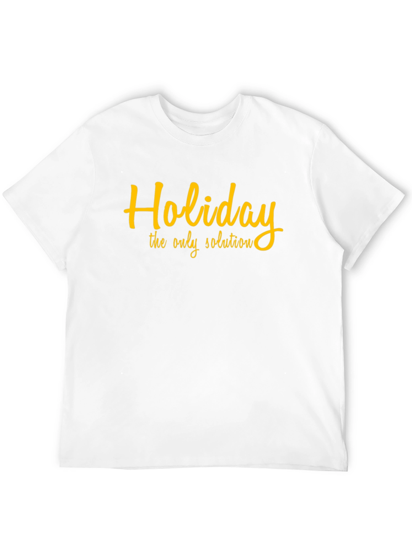 Holiday T-Shirt - The Only Solution Tee