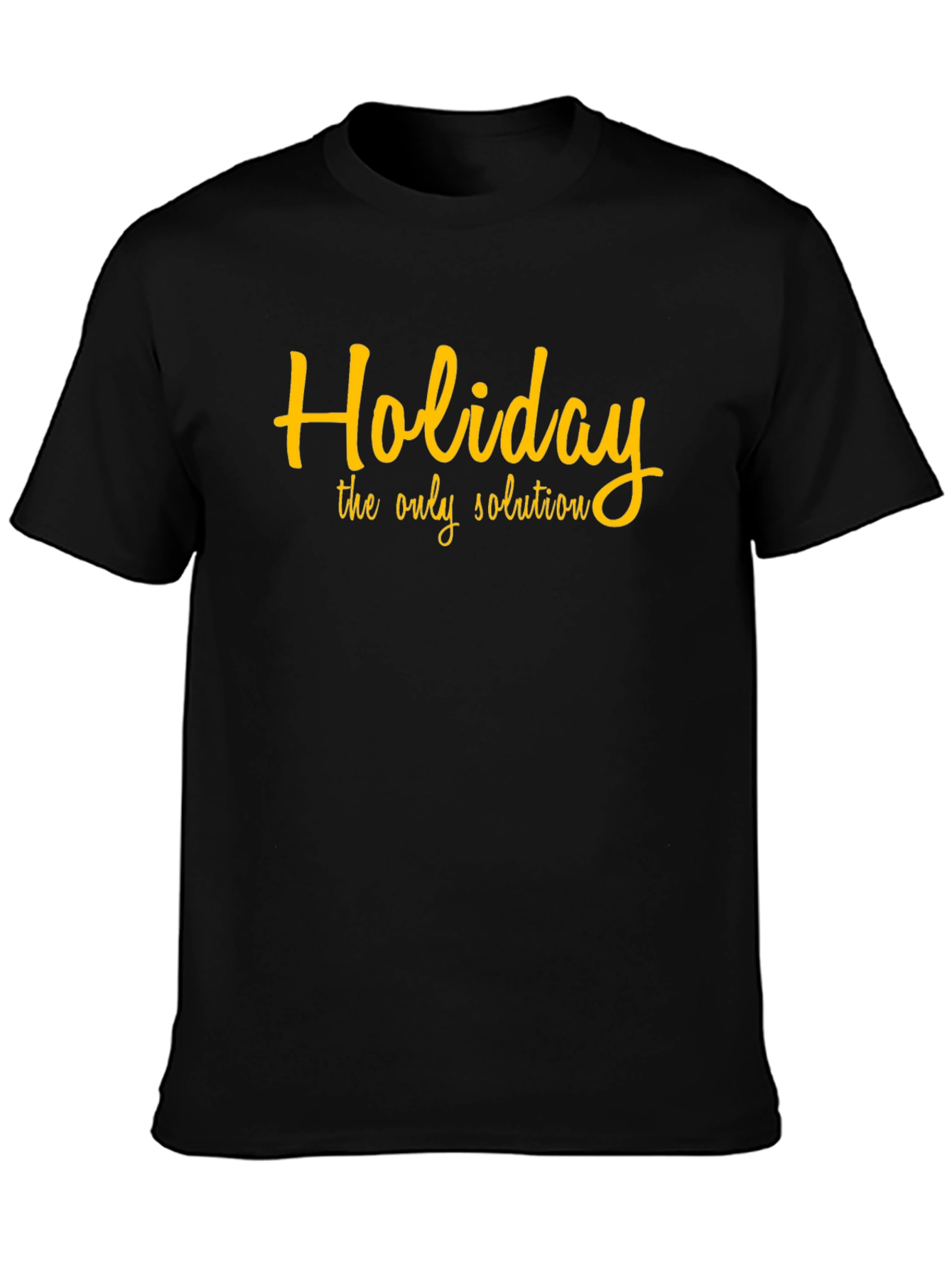 Holiday T-Shirt - The Only Solution Tee