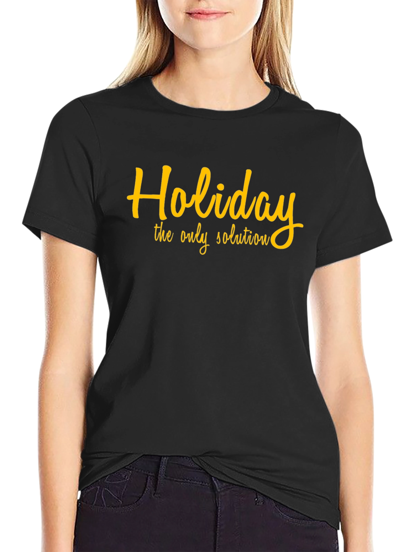 Holiday T-Shirt - The Only Solution Tee