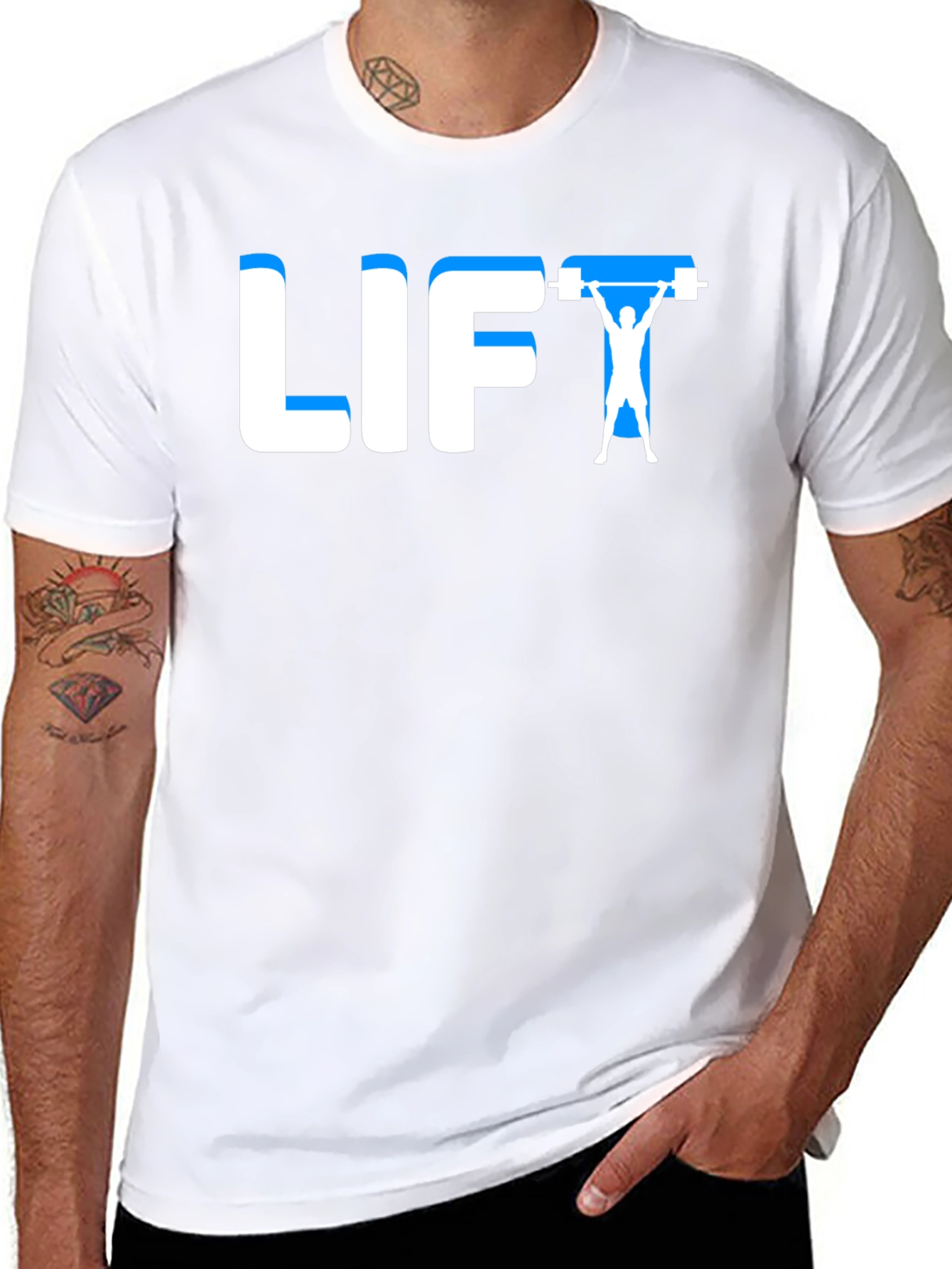 LIFT Graphic T-Shirt - Black