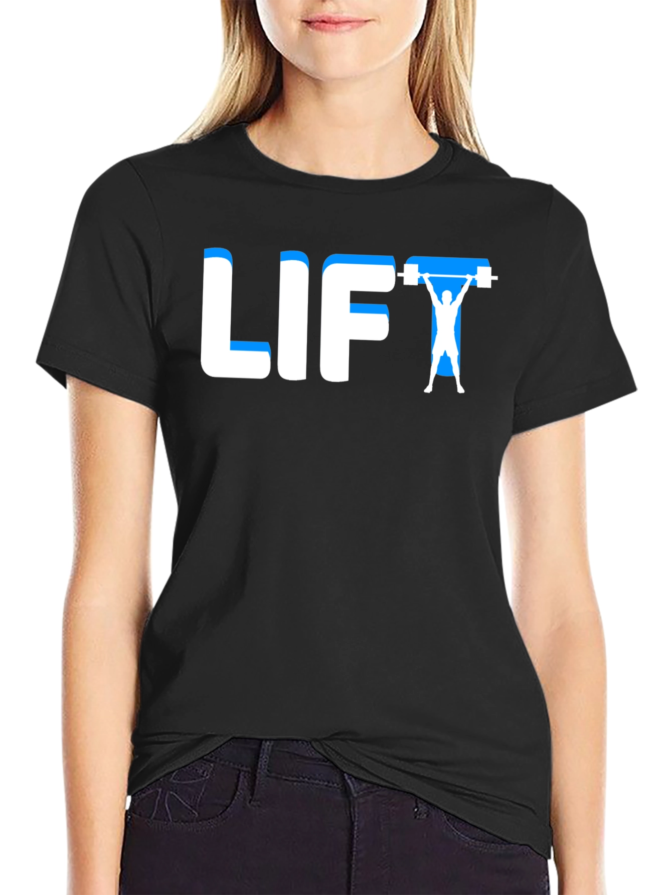 LIFT Graphic T-Shirt - Black