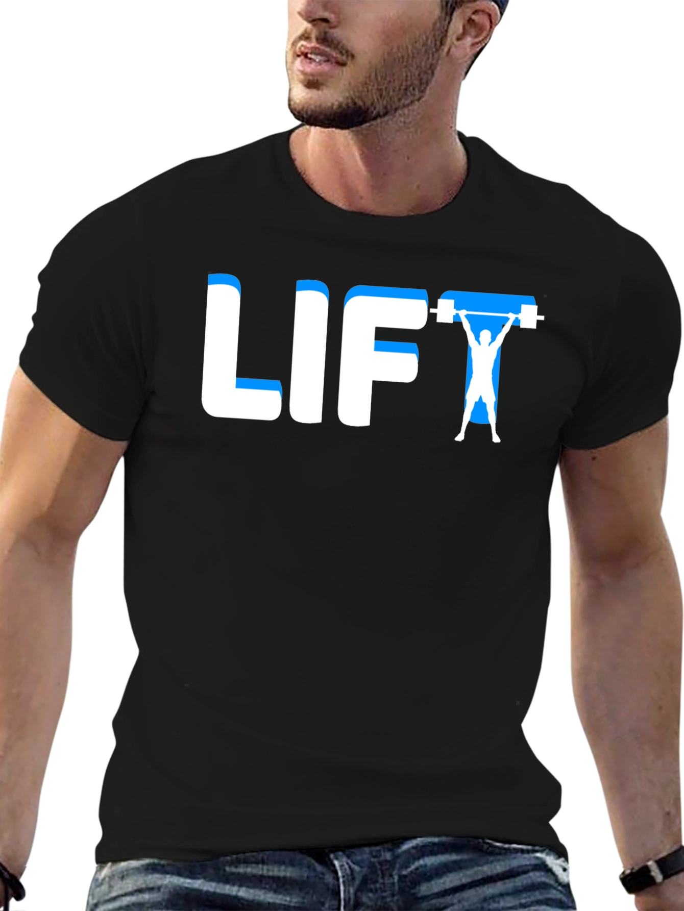LIFT Graphic T-Shirt - Black