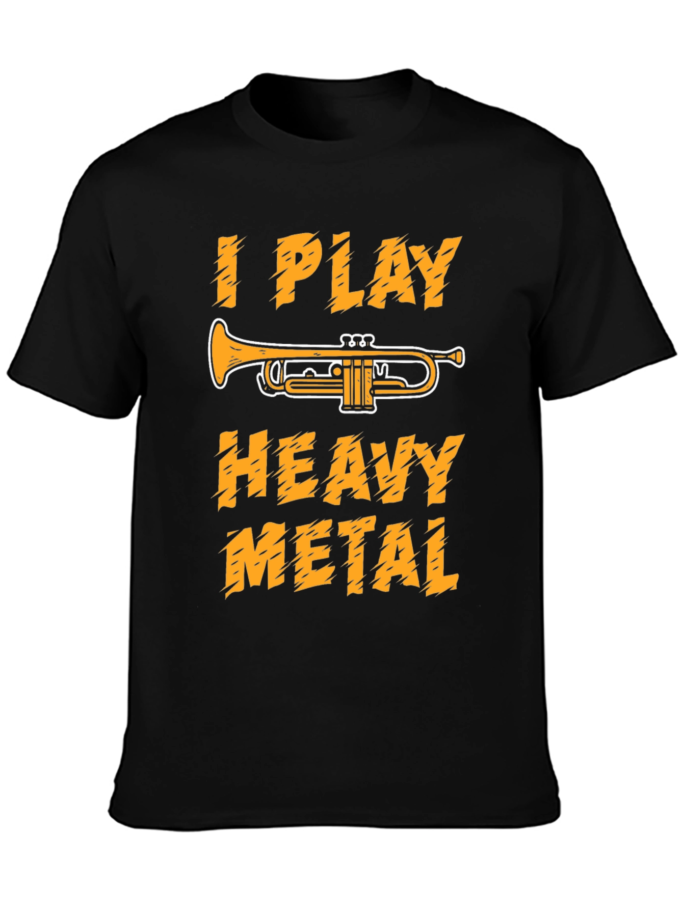I Play Heavy Metal Trumpet T-Shirt