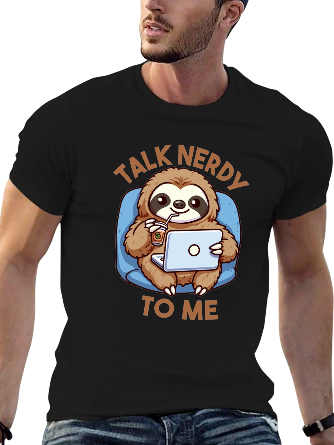 Talk Nerdy To Me Sloth T-Shirt
