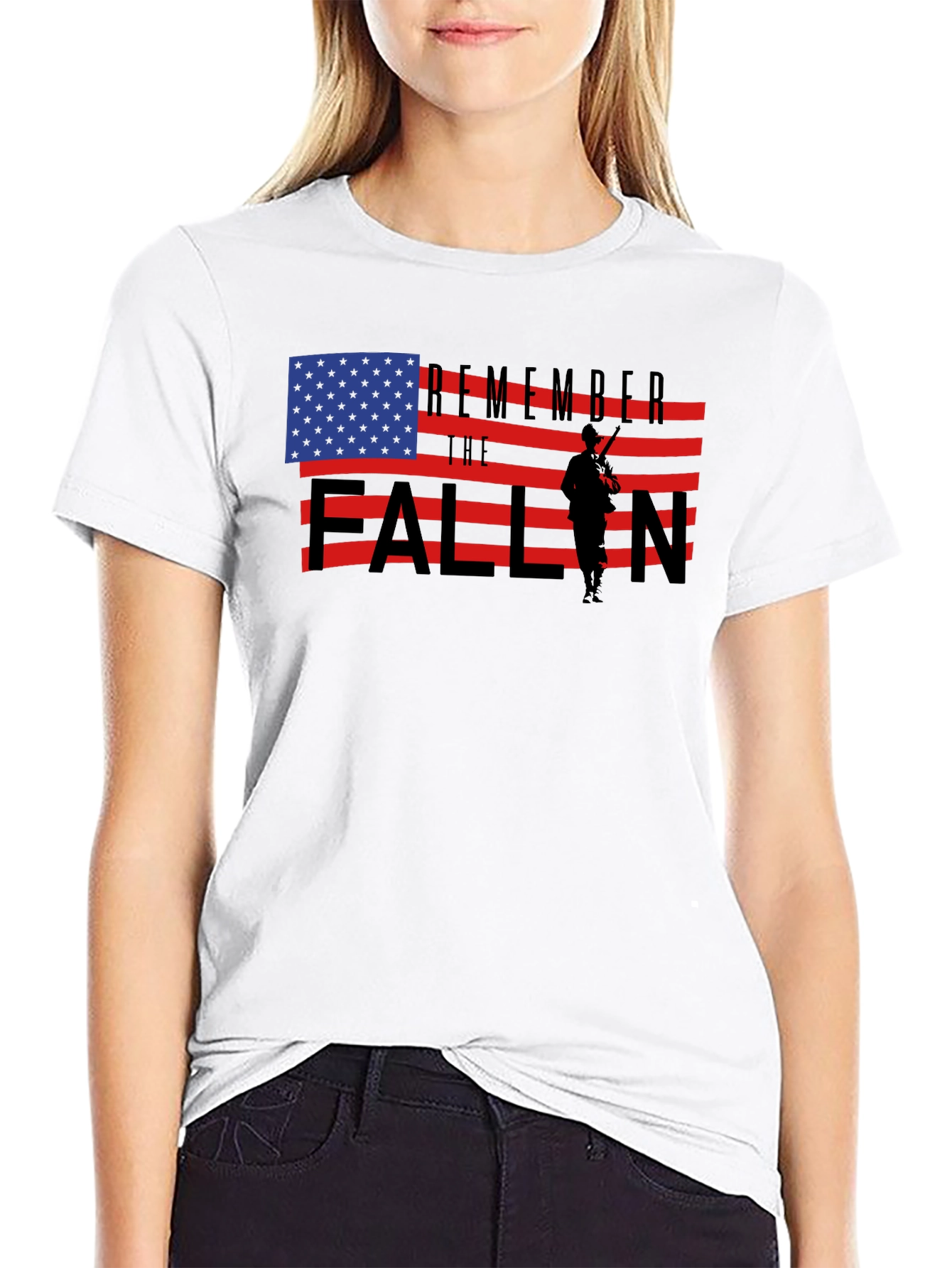 Remember The Fallen Patriotic T-Shirt