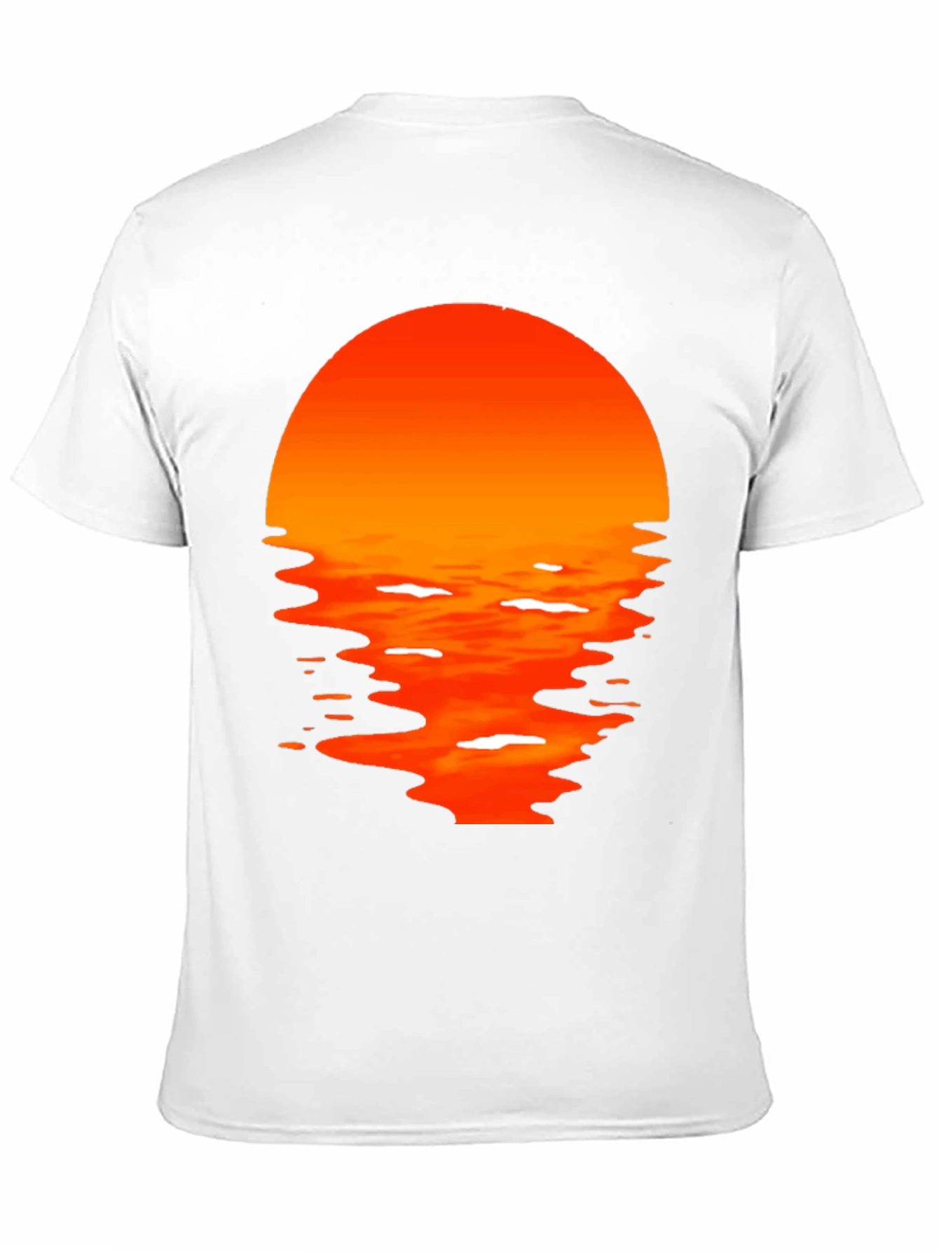 Sunset Graphic Tee - Mens Black T-Shirt