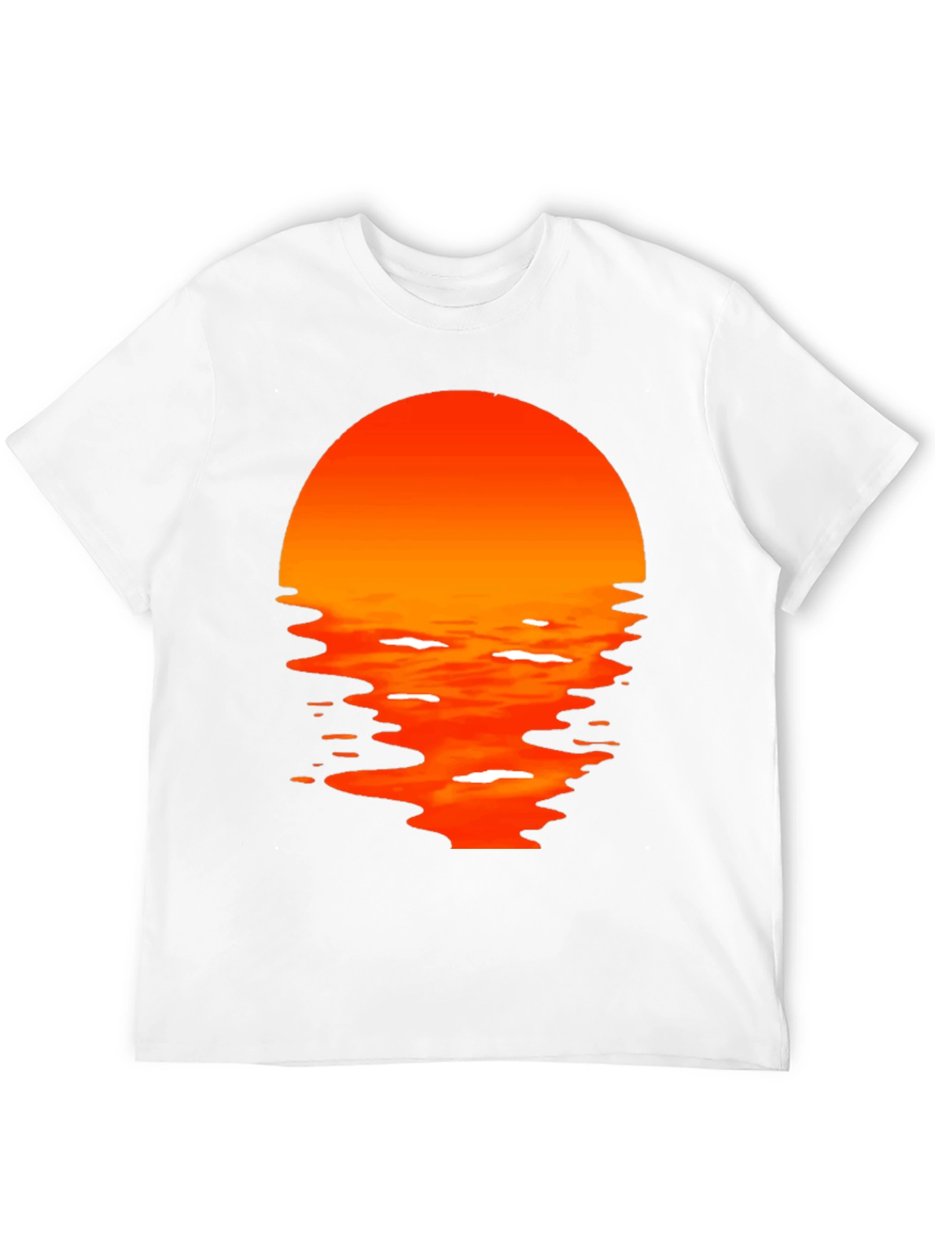 Sunset Graphic Tee - Mens Black T-Shirt