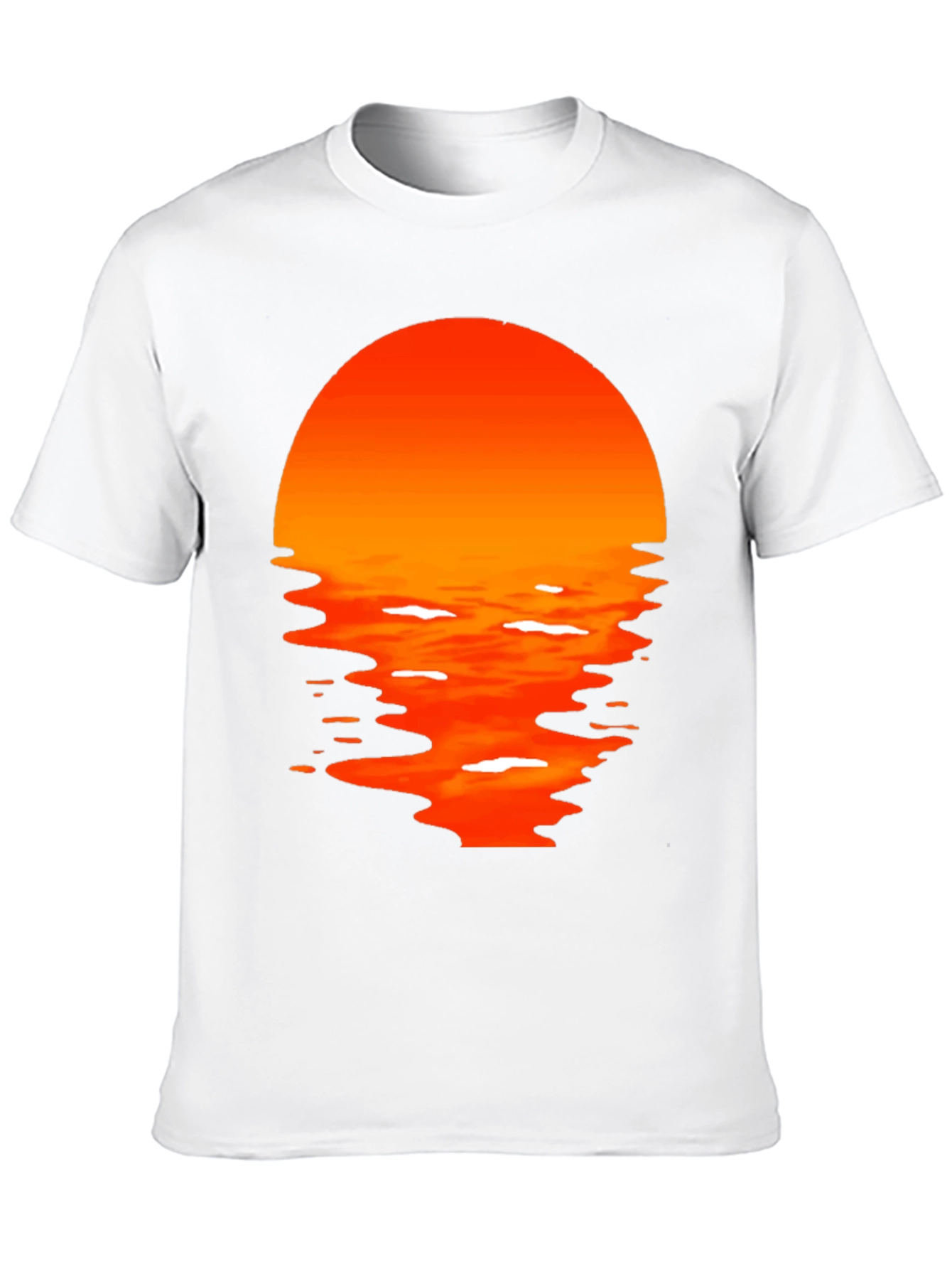Sunset Graphic Tee - Mens Black T-Shirt