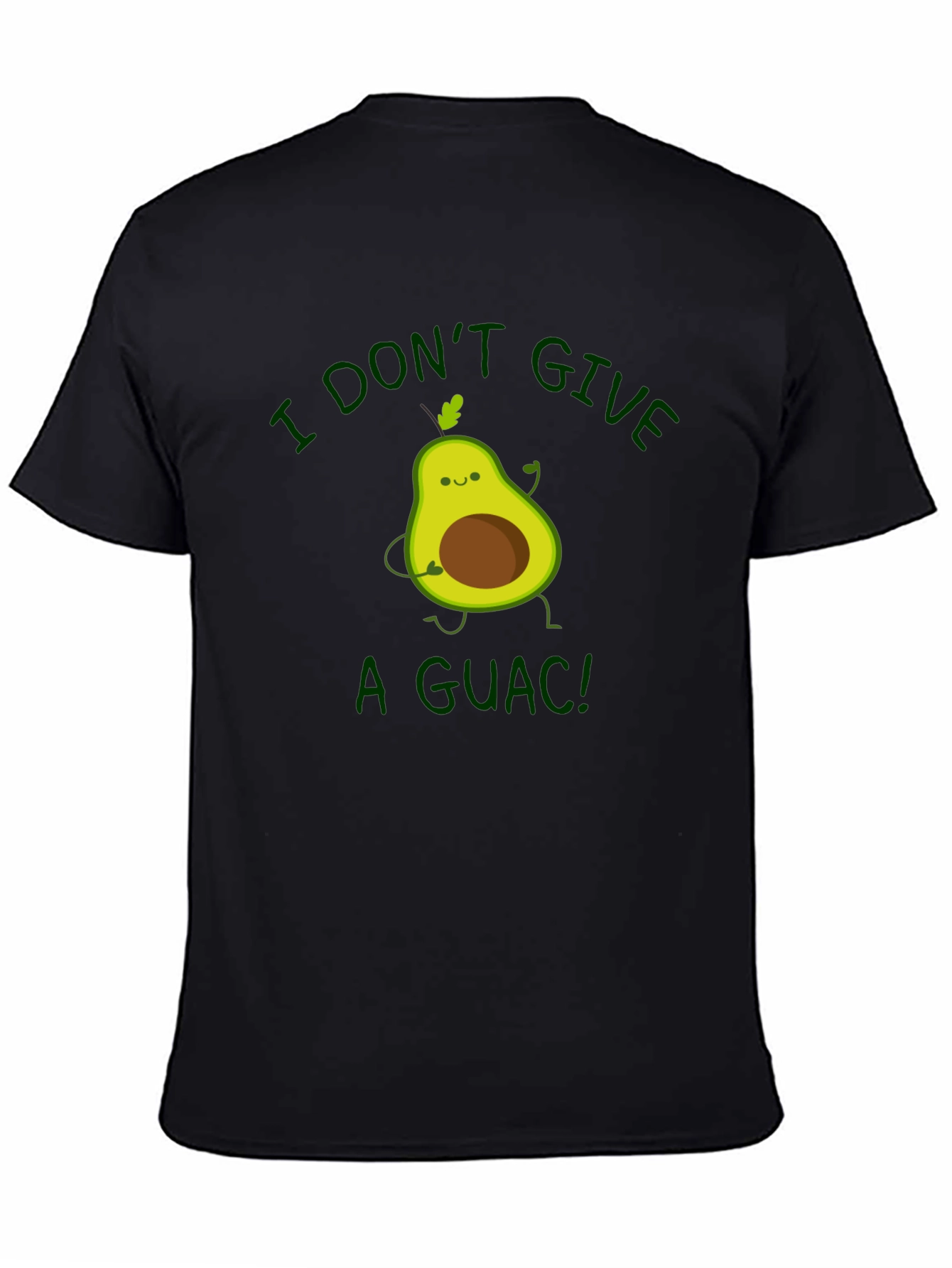 I Dont Give a Guac! Avocado Graphic T-Shirt