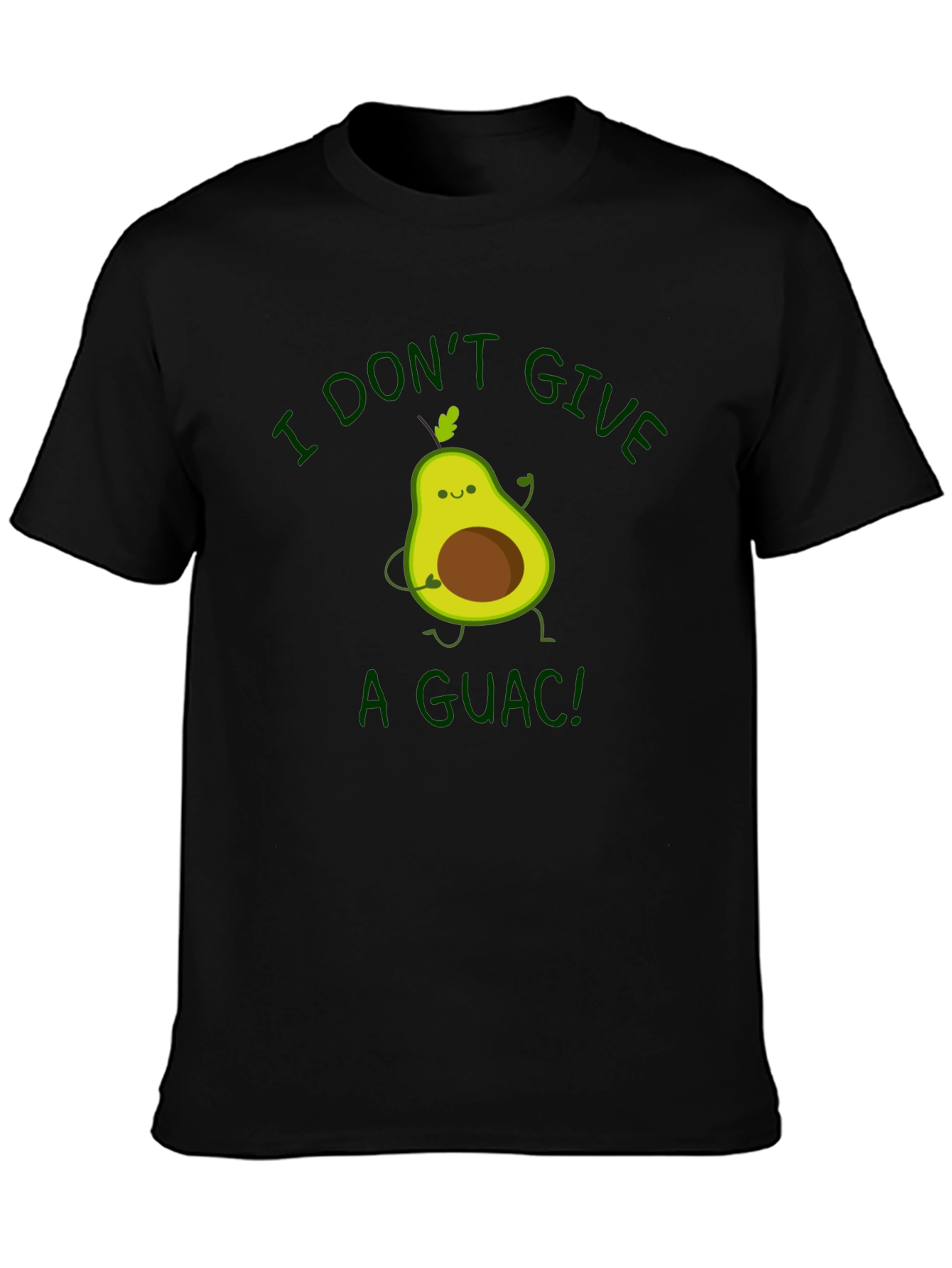 I Dont Give a Guac! Avocado Graphic T-Shirt