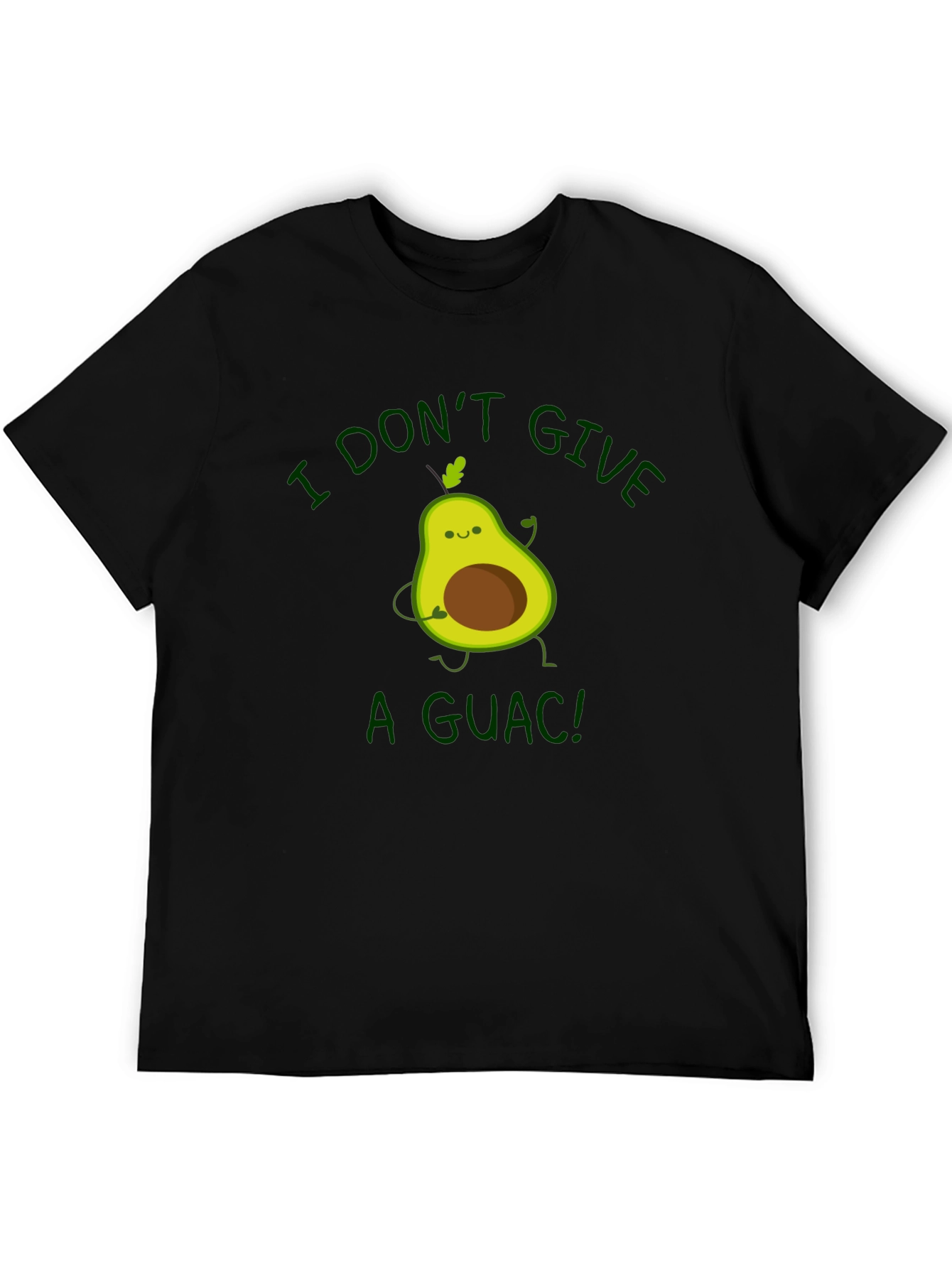 I Dont Give a Guac! Avocado Graphic T-Shirt