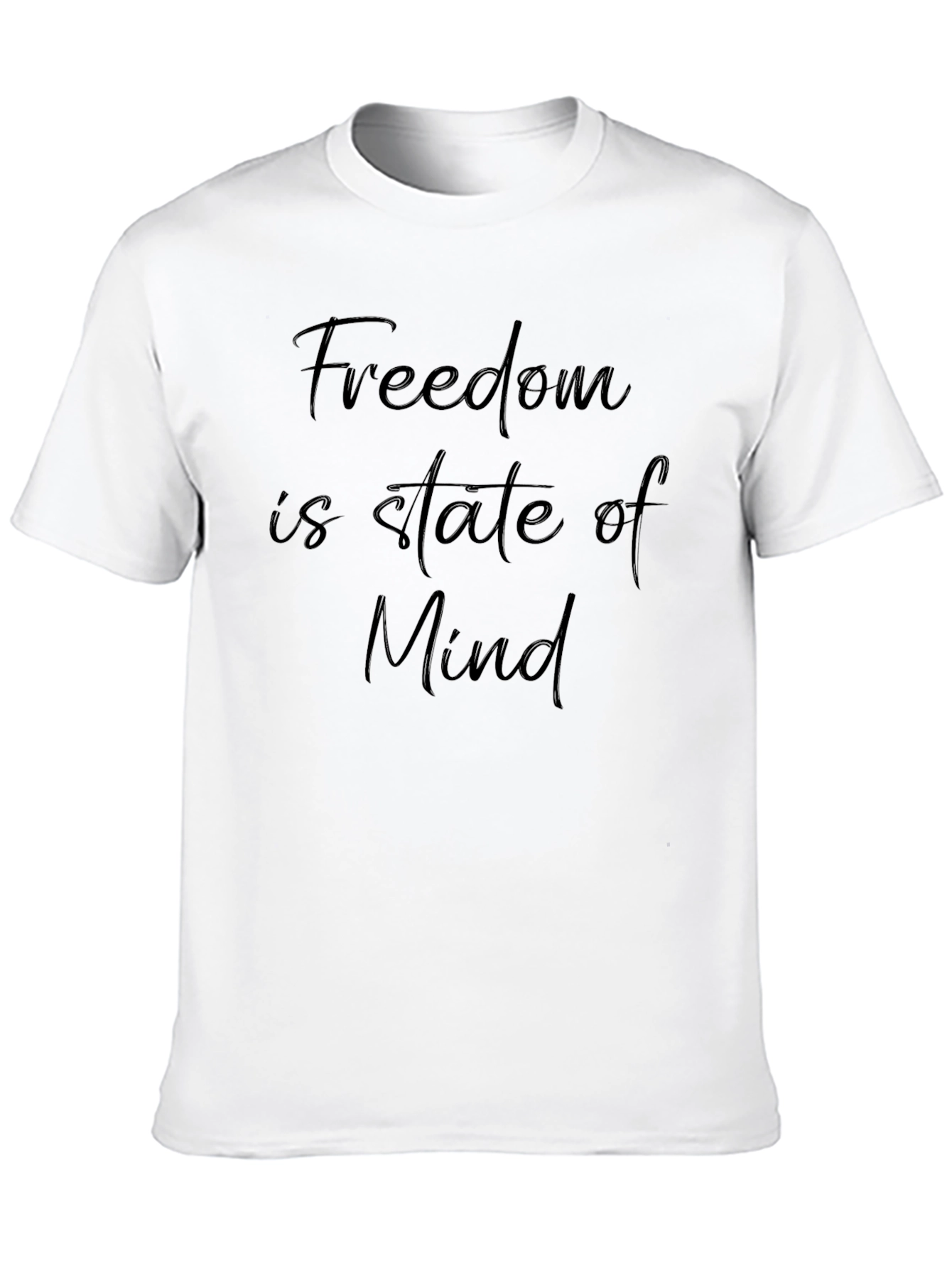 Freedom State of Mind Black T-Shirt