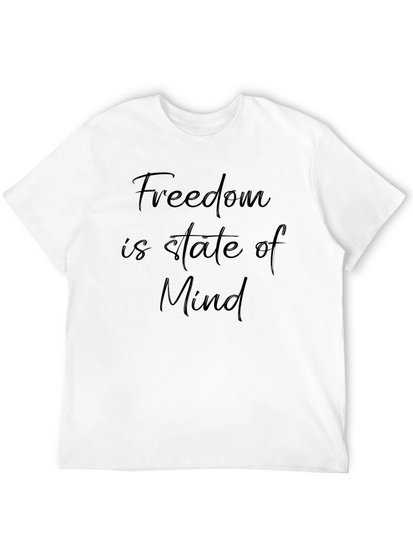 Freedom State of Mind Black T-Shirt