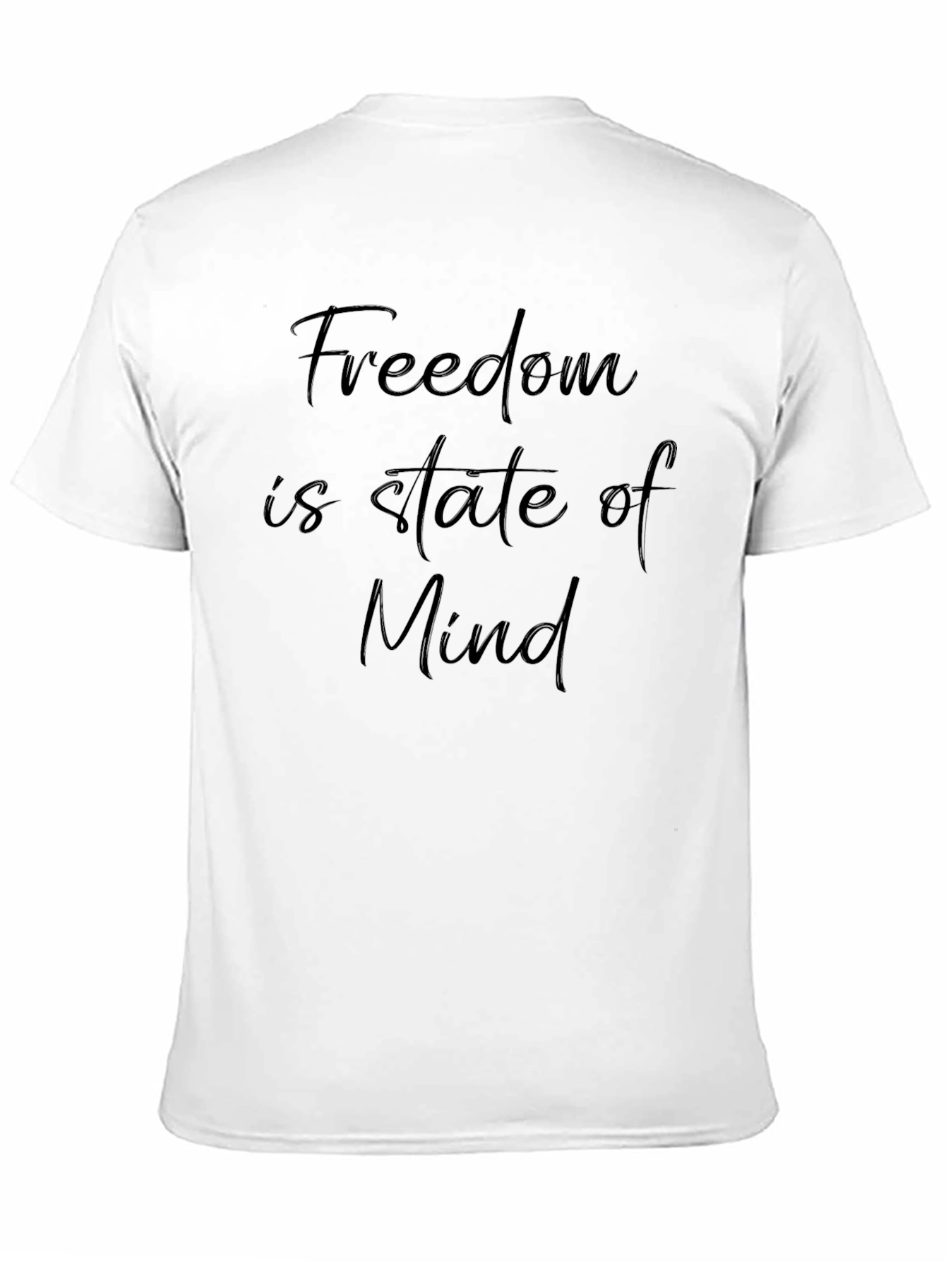 Freedom State of Mind Black T-Shirt
