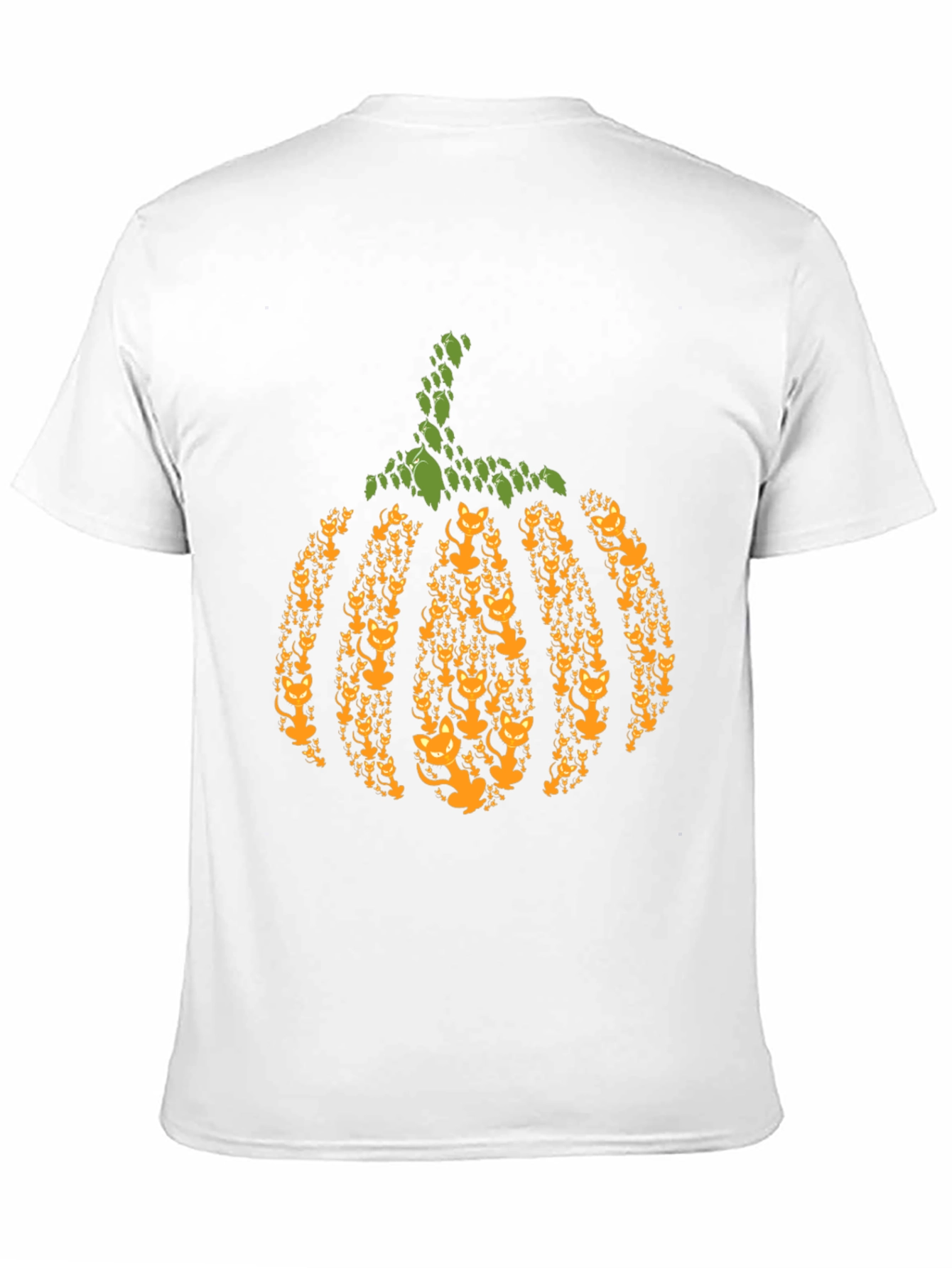 Cat Pumpkin Halloween T-Shirt