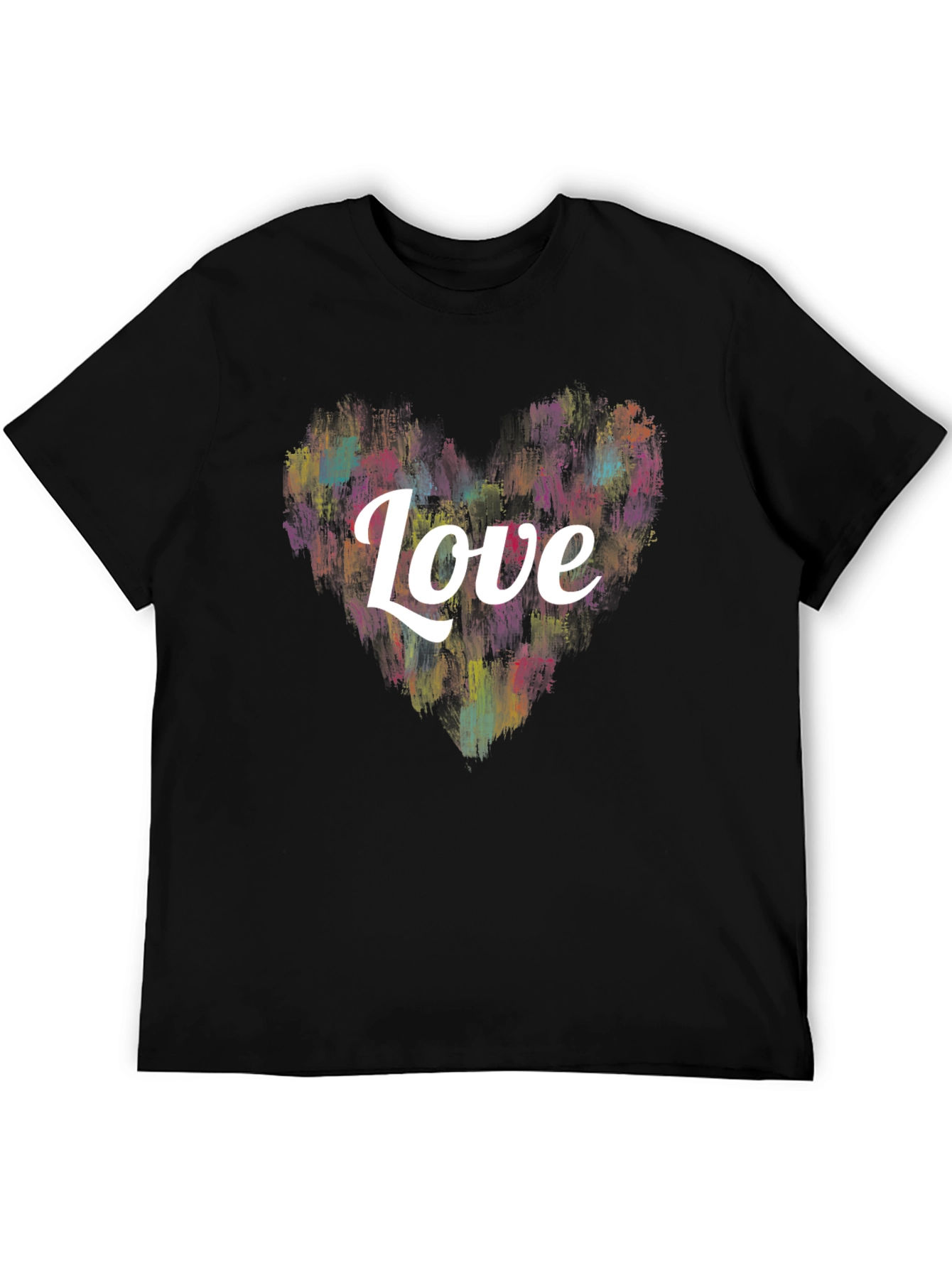 Love Heart Graphic T-Shirt - Soft Cotton Blend