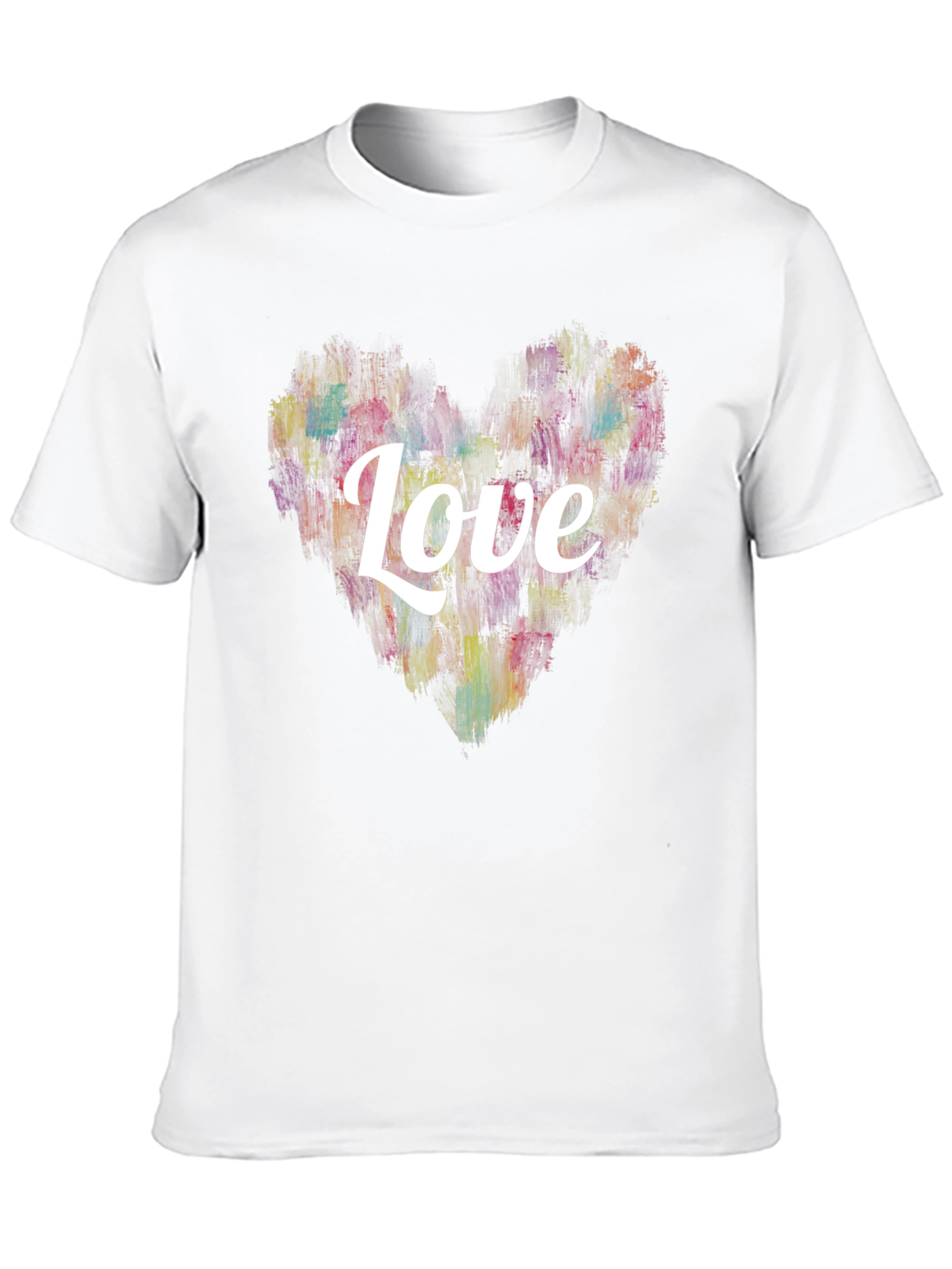 Love Heart Graphic T-Shirt - Soft Cotton Blend