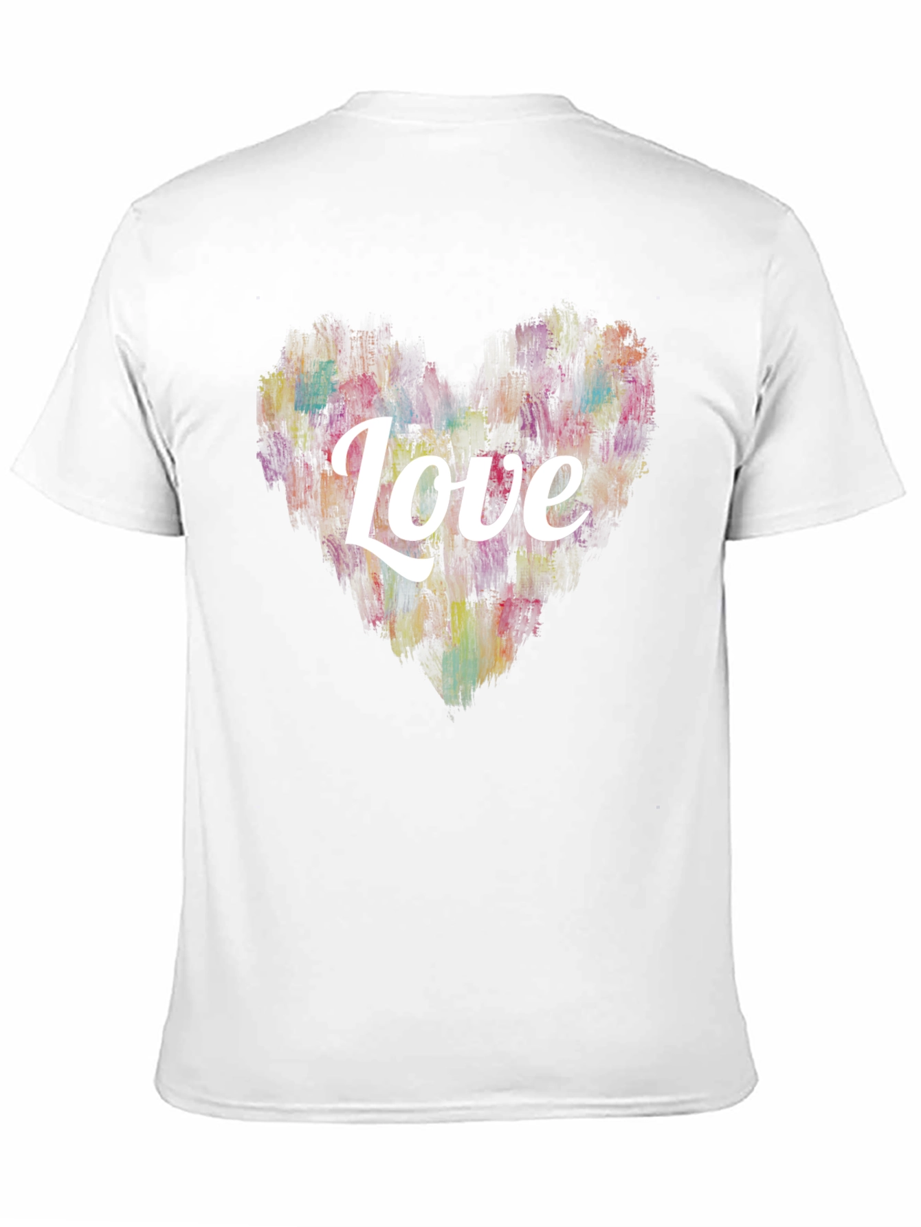 Love Heart Graphic T-Shirt - Soft Cotton Blend