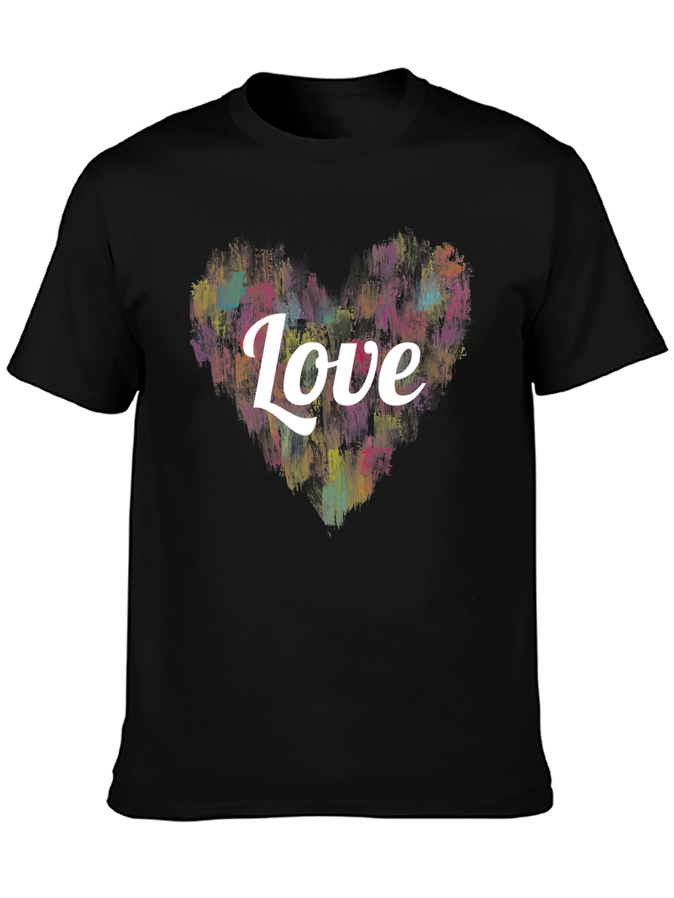 Love Heart Graphic T-Shirt - Soft Cotton Blend