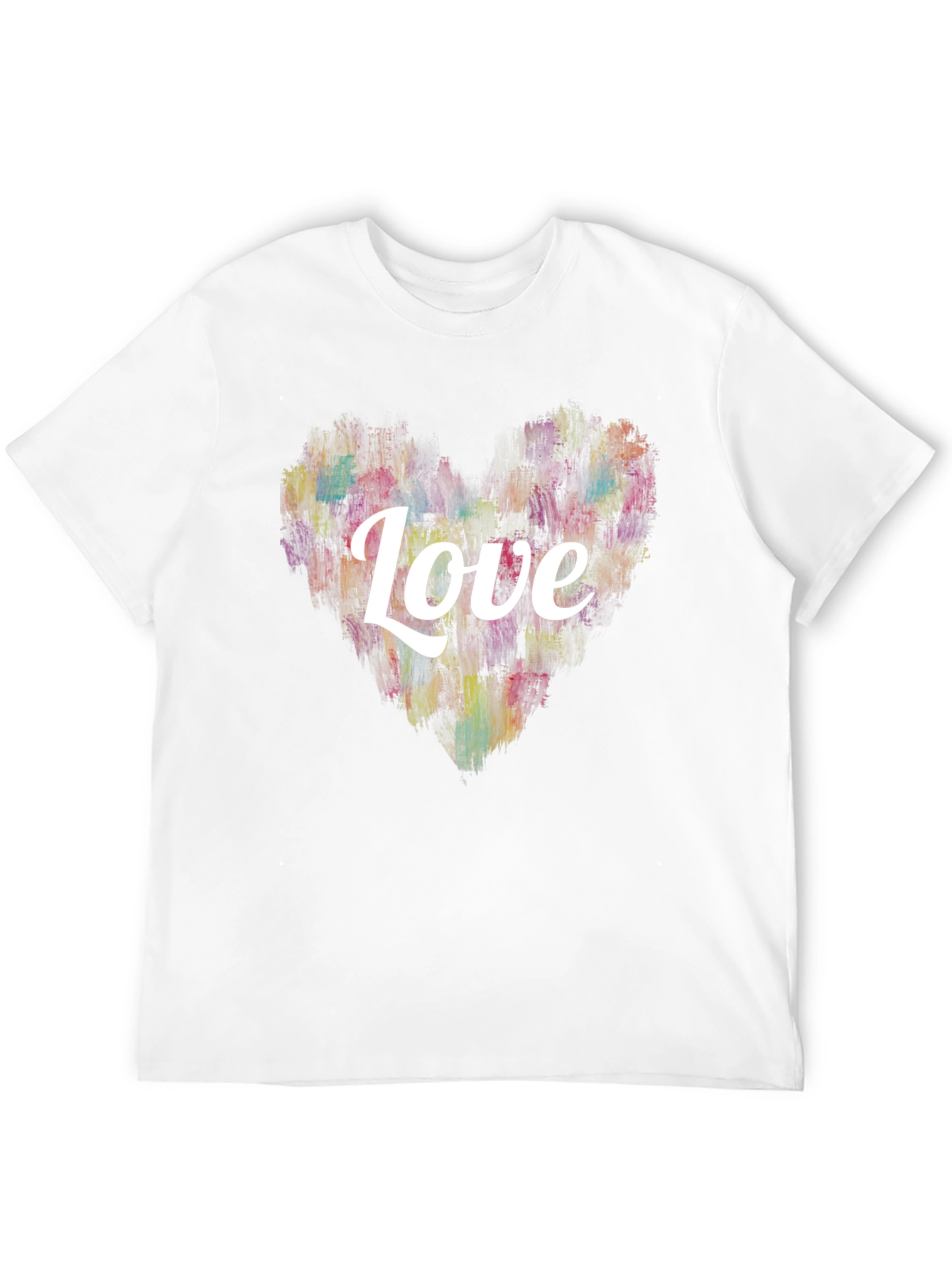Love Heart Graphic T-Shirt - Soft Cotton Blend
