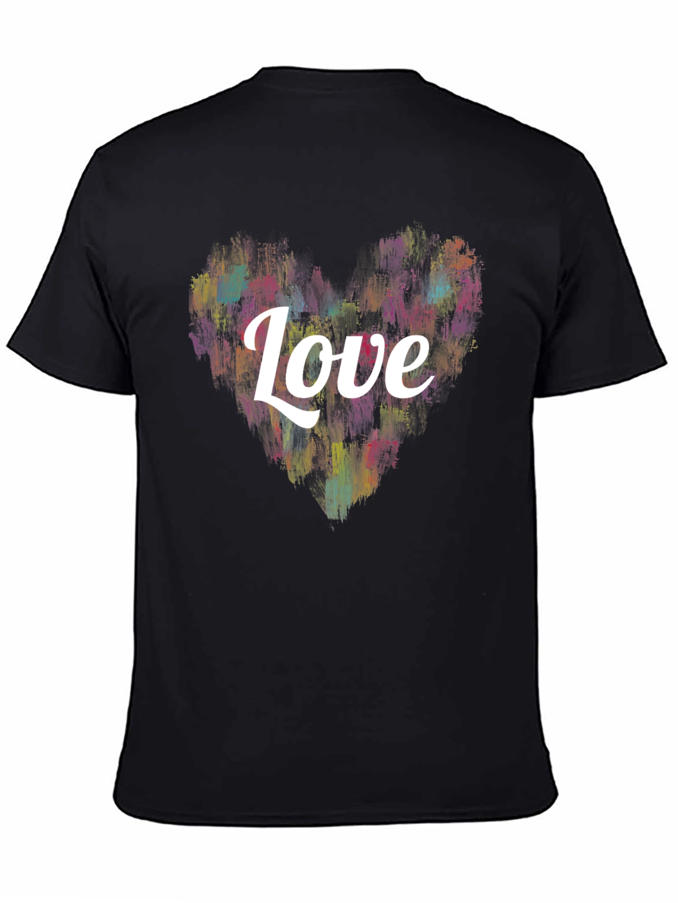 Love Heart Graphic T-Shirt - Soft Cotton Blend