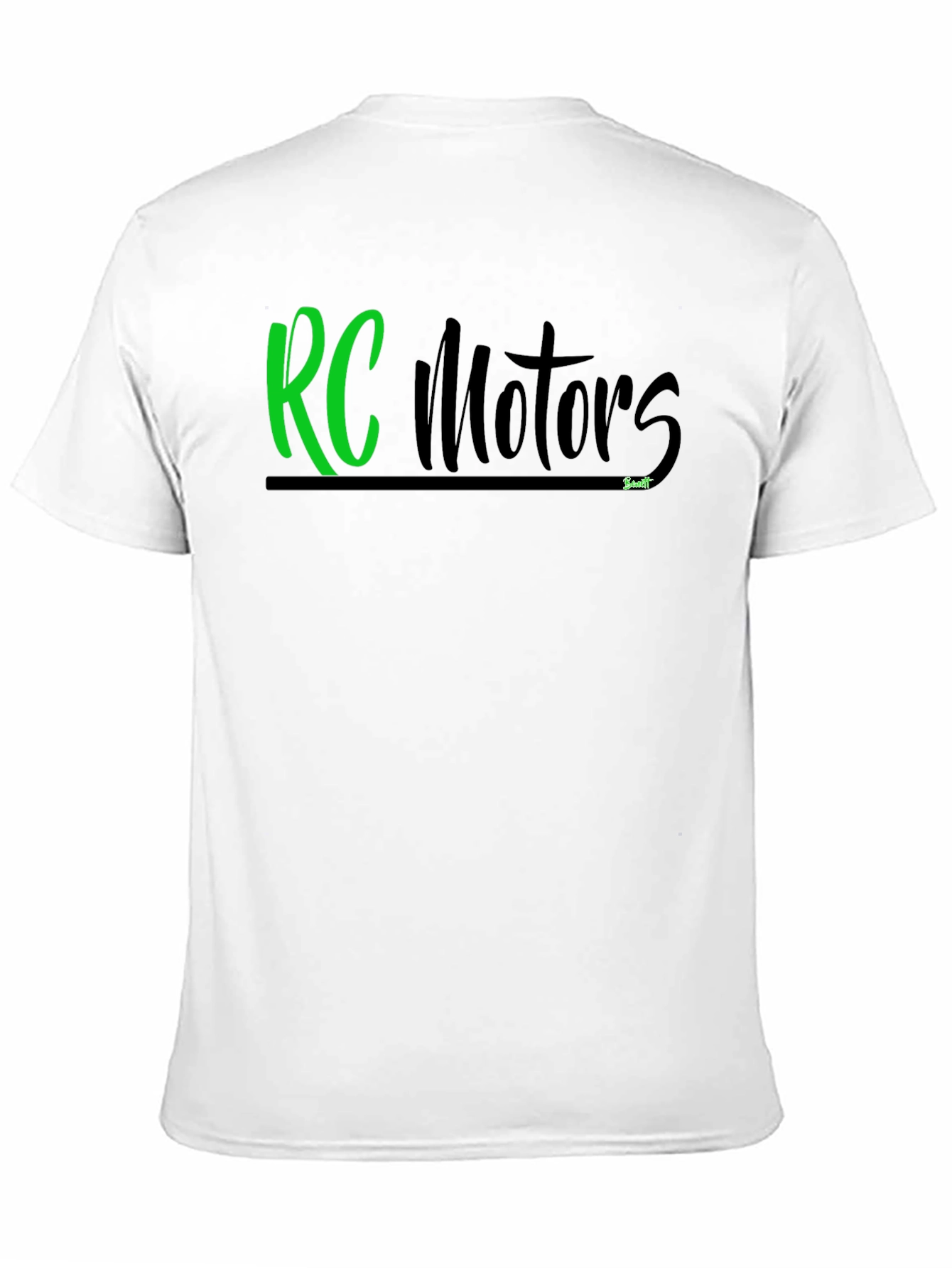 RC Motors Graphic T-Shirt - Classic Black Tee