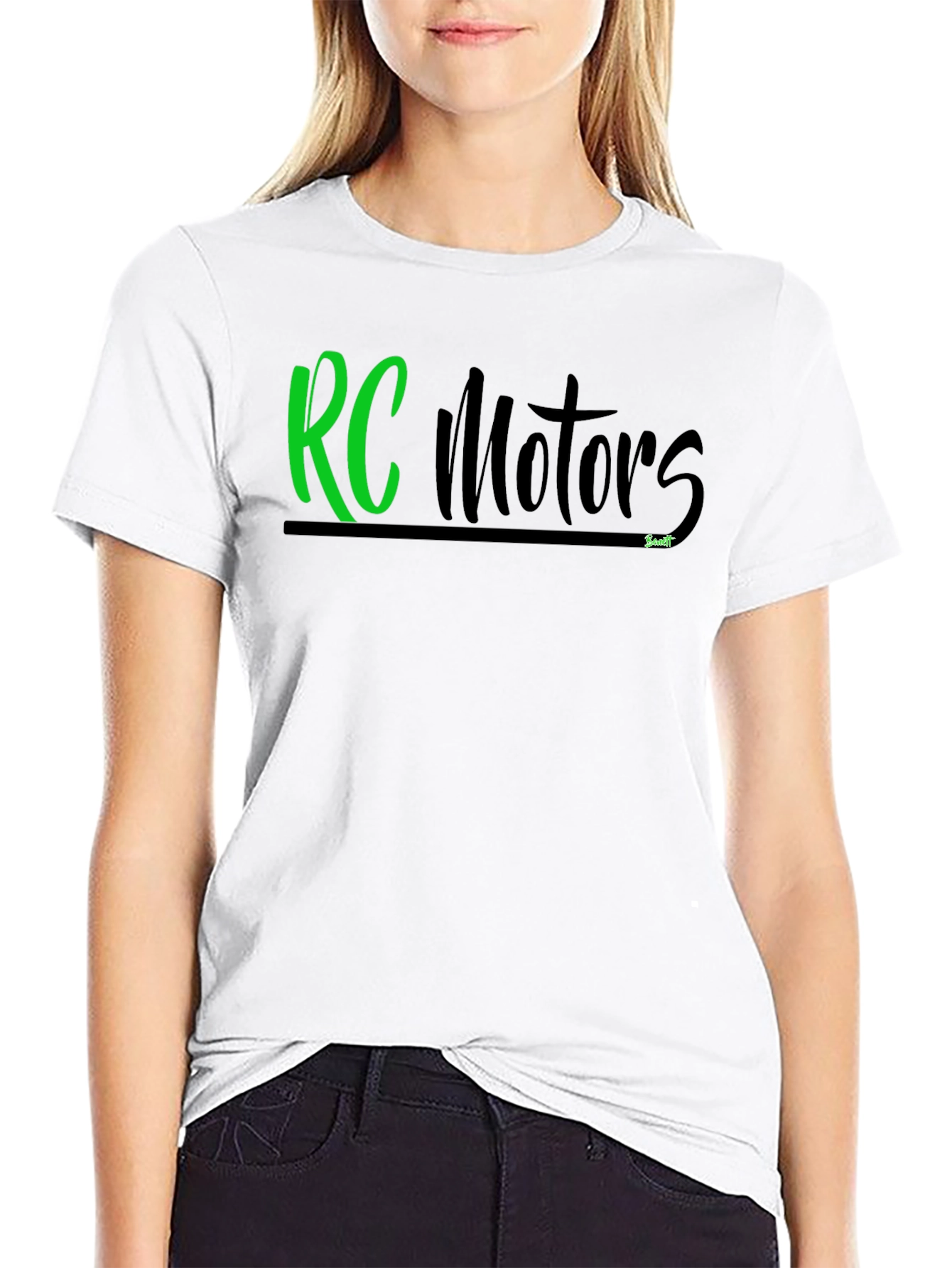 RC Motors Graphic T-Shirt - Classic Black Tee