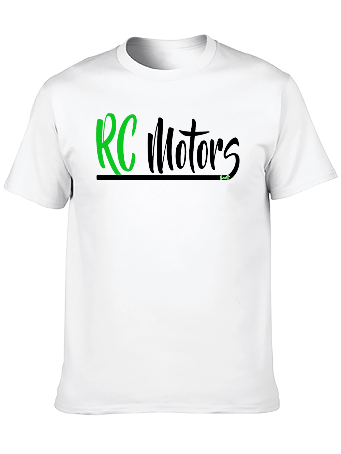RC Motors Graphic T-Shirt - Classic Black Tee