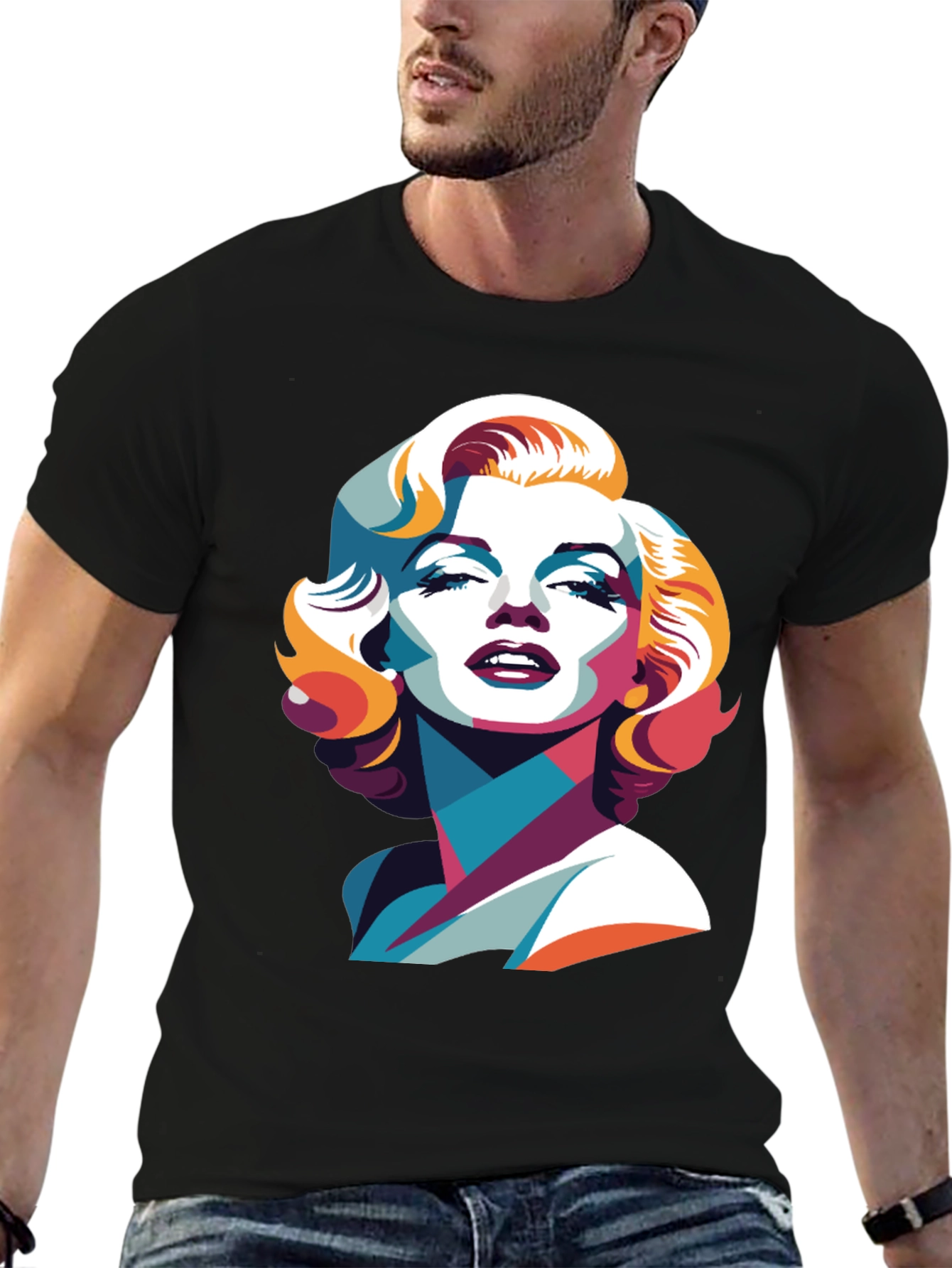 Pop Art Marilyn Monroe Graphic Tee