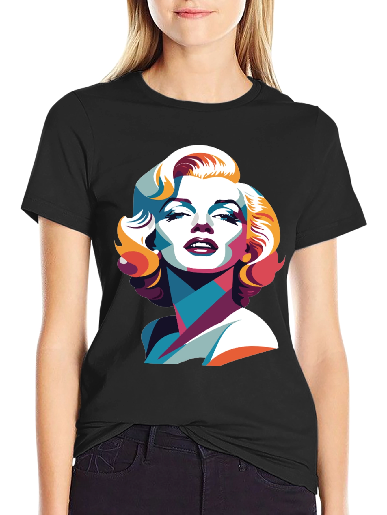 Pop Art Marilyn Monroe Graphic Tee