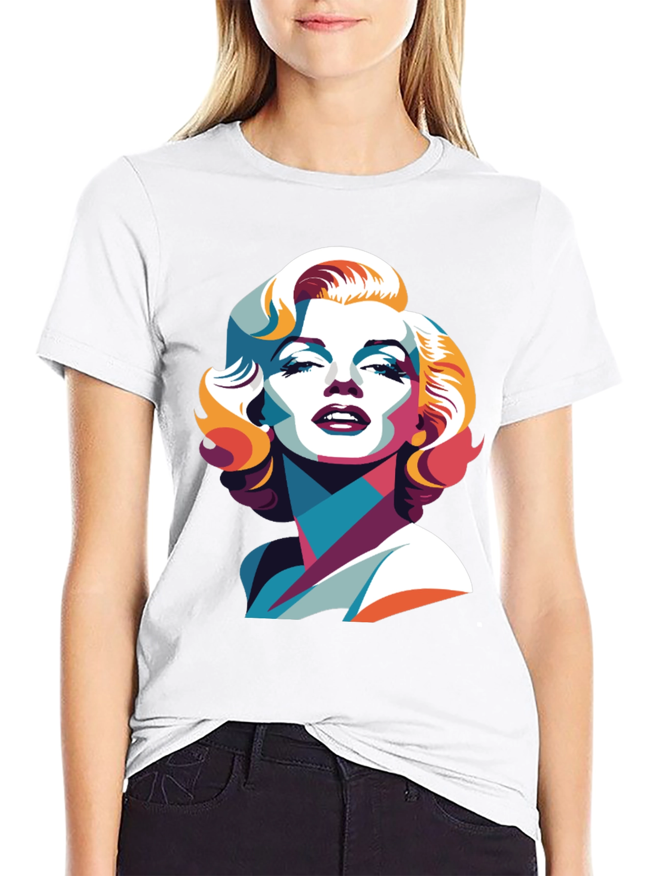 Pop Art Marilyn Monroe Graphic Tee