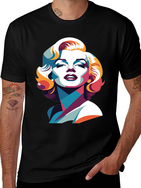 Pop Art Marilyn Monroe Graphic Tee
