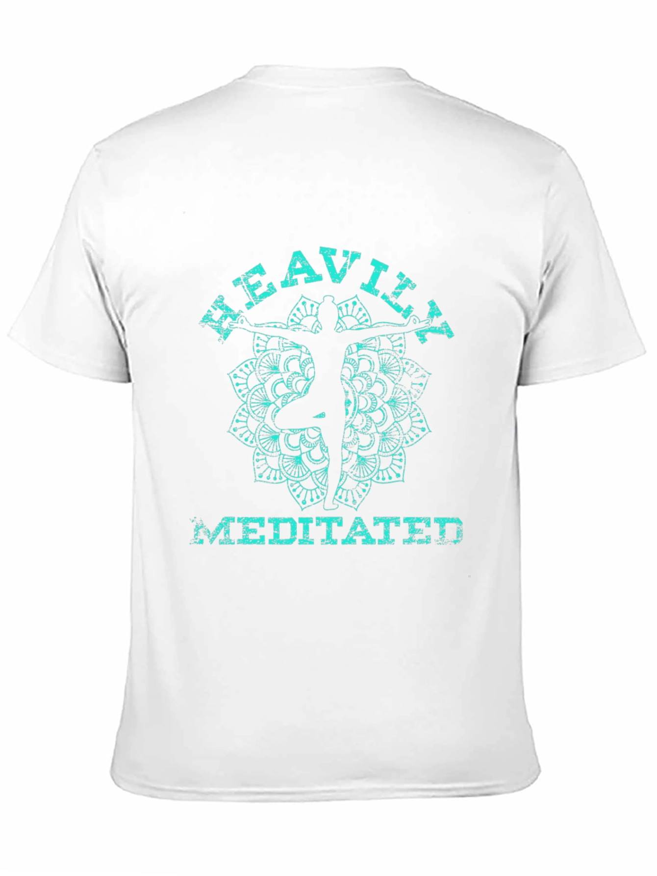 Heavily Meditated Graphic Tee - Black