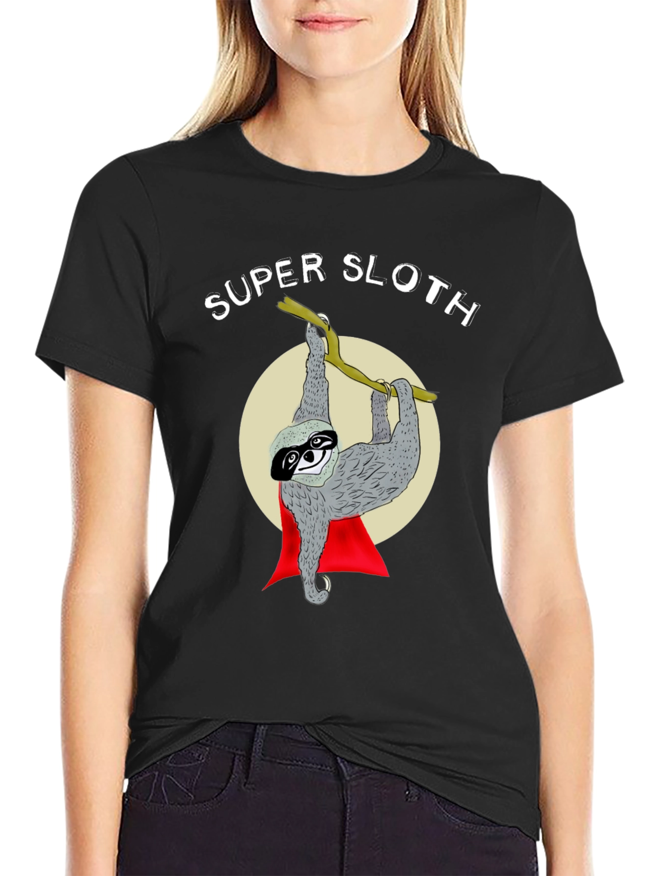 Super Sloth Graphic T-Shirt - Fun & Unique Design