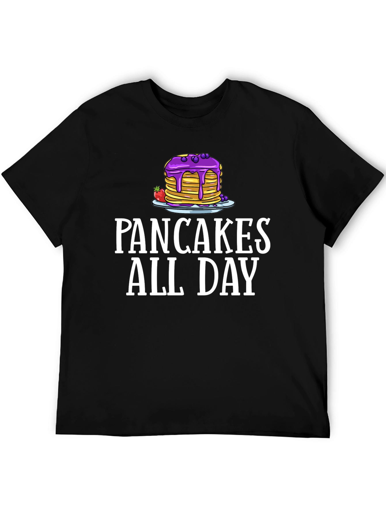 Pancakes All Day Graphic T-Shirt