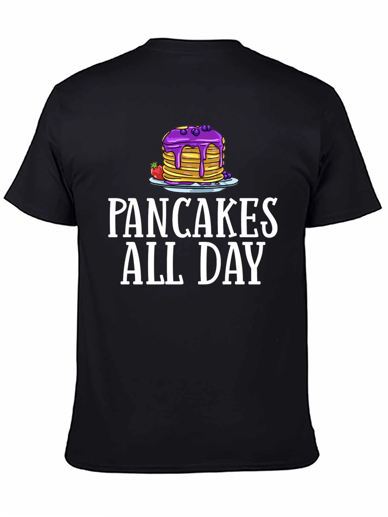 Pancakes All Day Graphic T-Shirt