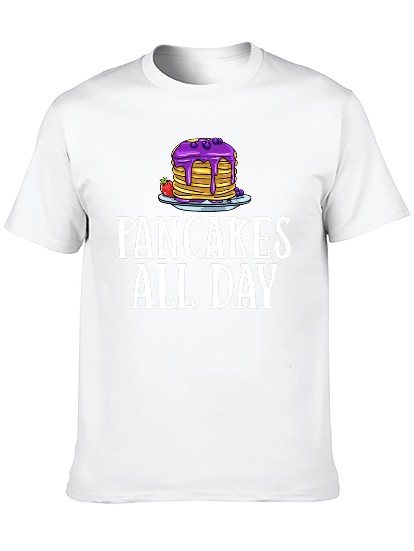 Pancakes All Day Graphic T-Shirt