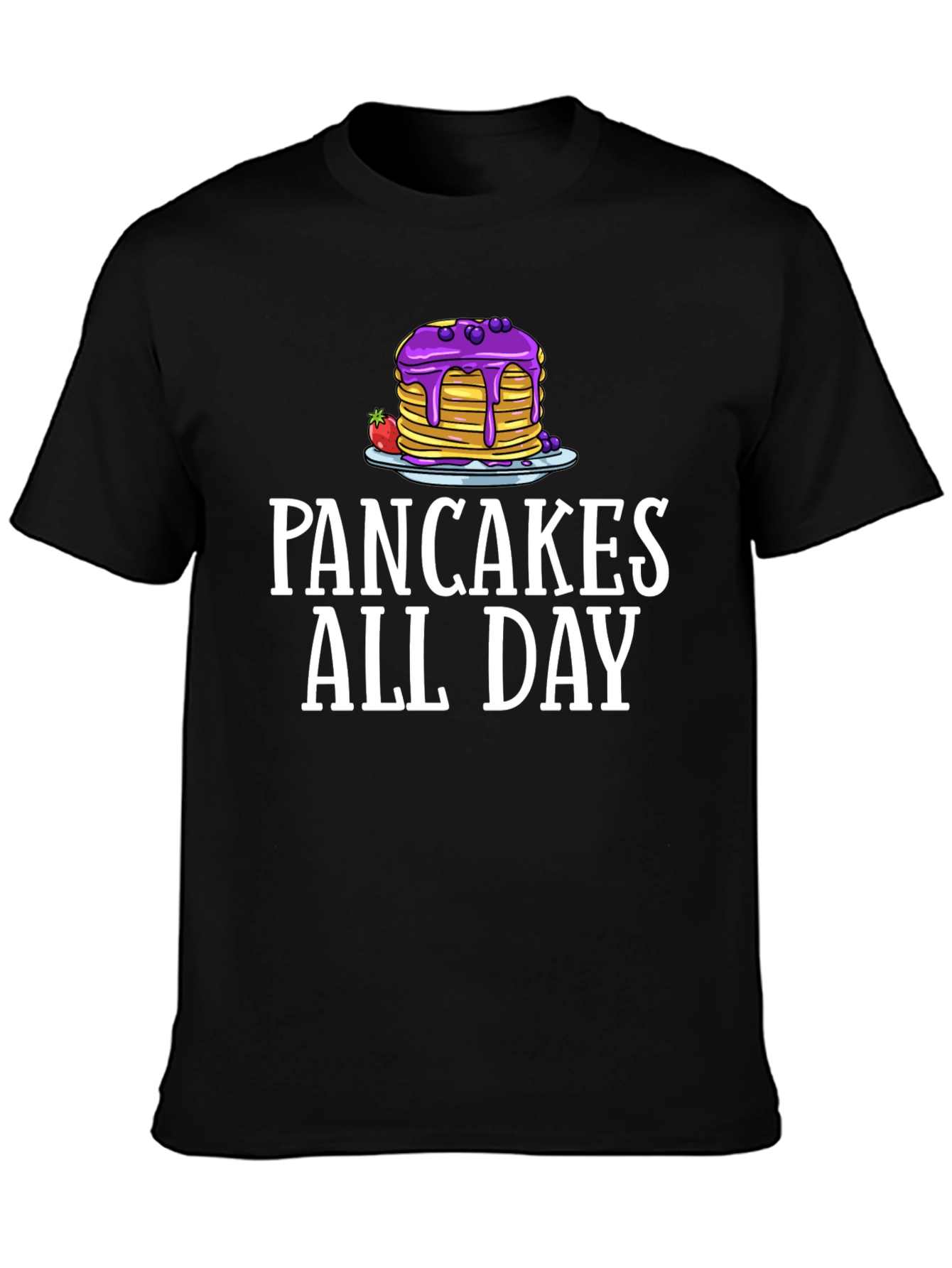 Pancakes All Day Graphic T-Shirt