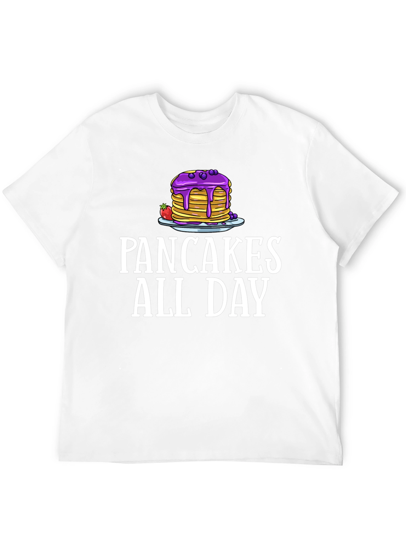 Pancakes All Day Graphic T-Shirt